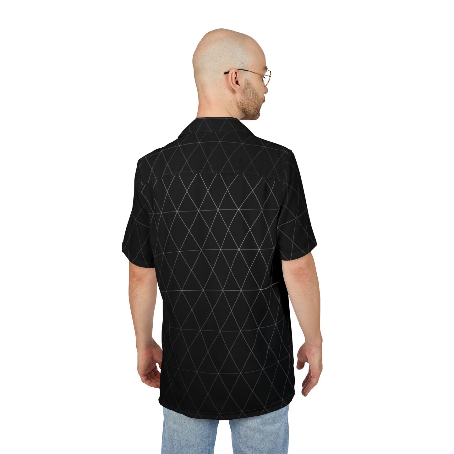 Unisex Hawaiian Button-Down Shirt