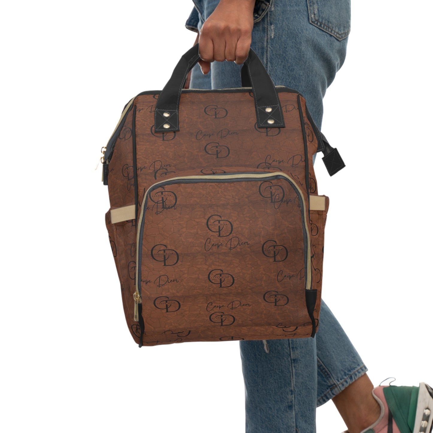 Multifunctional Diaper Backpack Carpe Diem