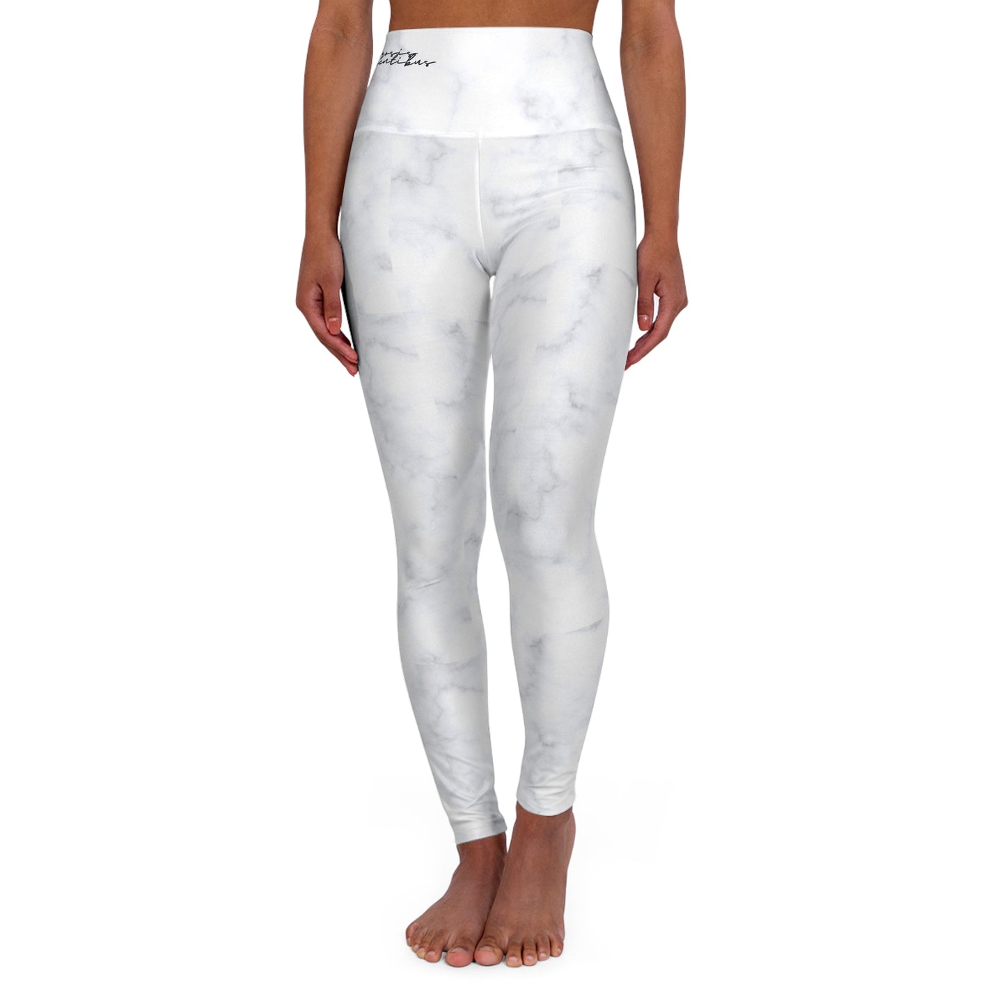 Carpe Diem High Waisted Yoga Leggings (AOP) Mia's Collection