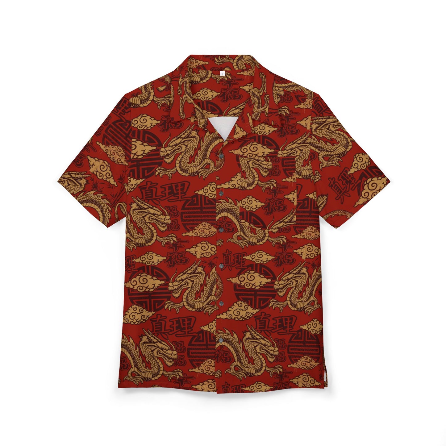 Unisex Hawaiian Button-Down Shirt