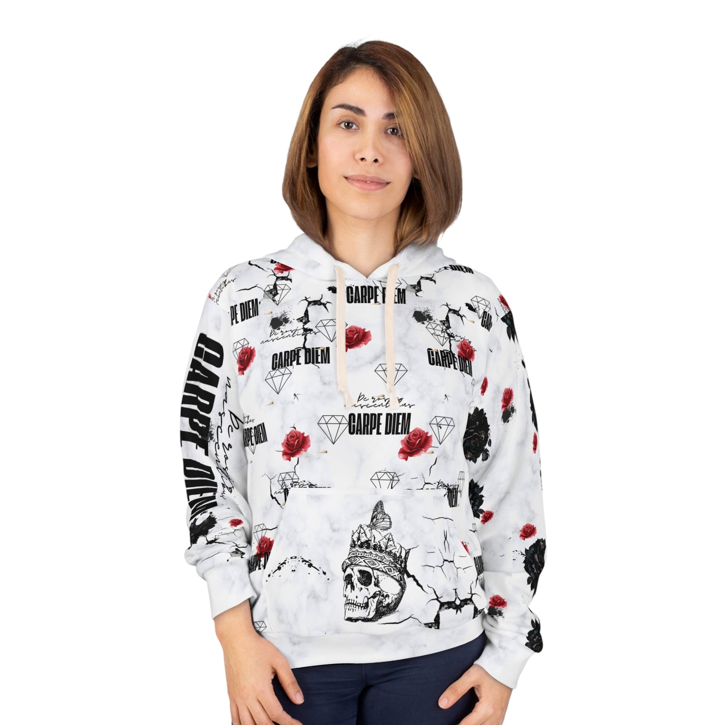 Carpe Diem Unisex Pullover Hoodie Mia's Collection Mia's Collection