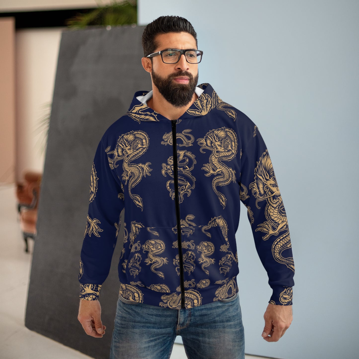 Unisex Zip Hoodie (AOP)