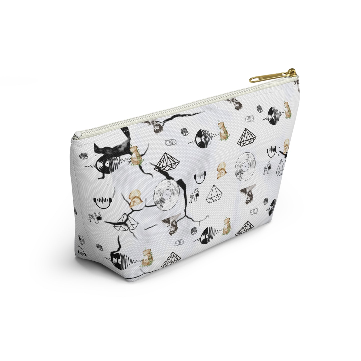 Carpe Diem Accessory Pouch w T-bottom Mia's Collection