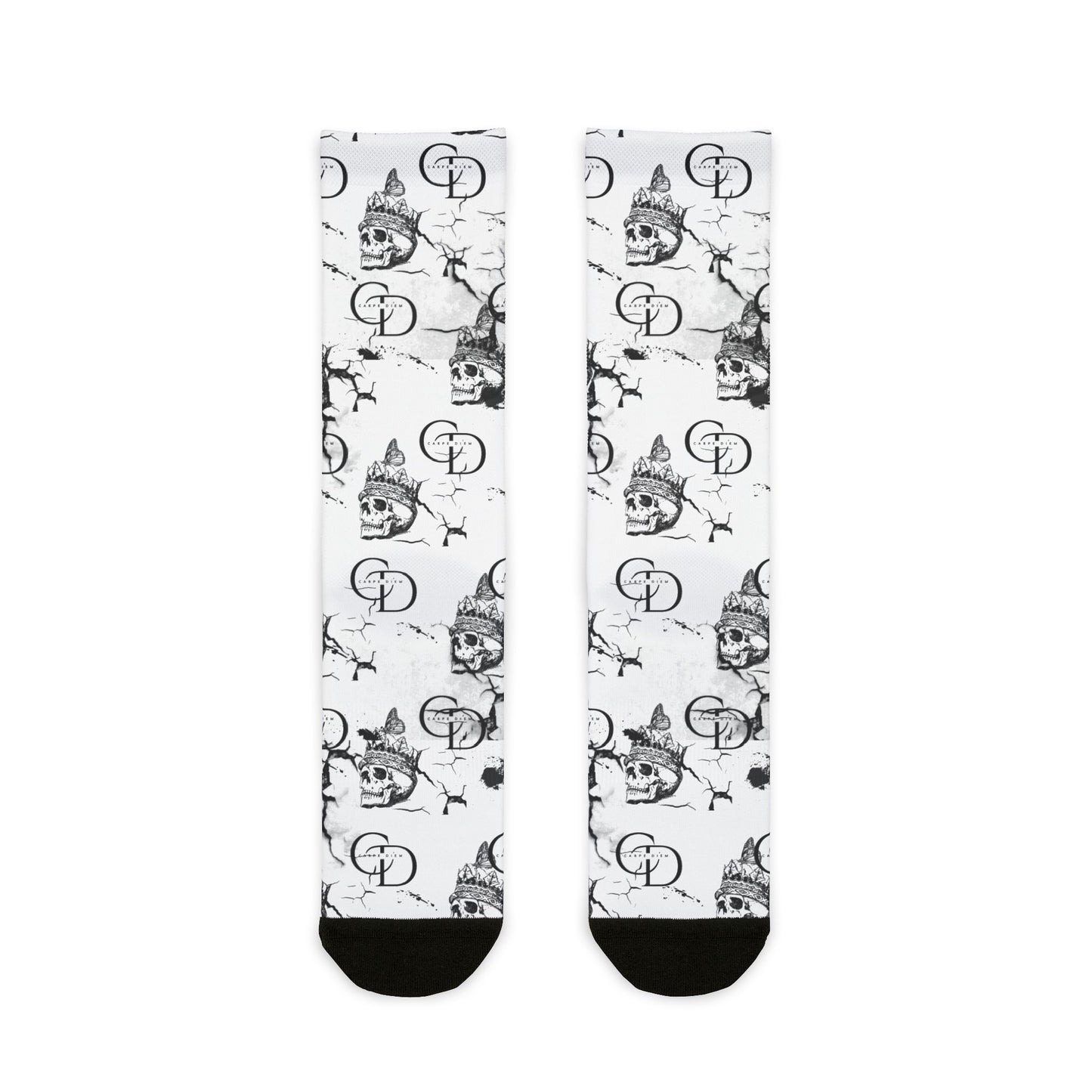 Carpe Diem Crew Socks Mia's Collection