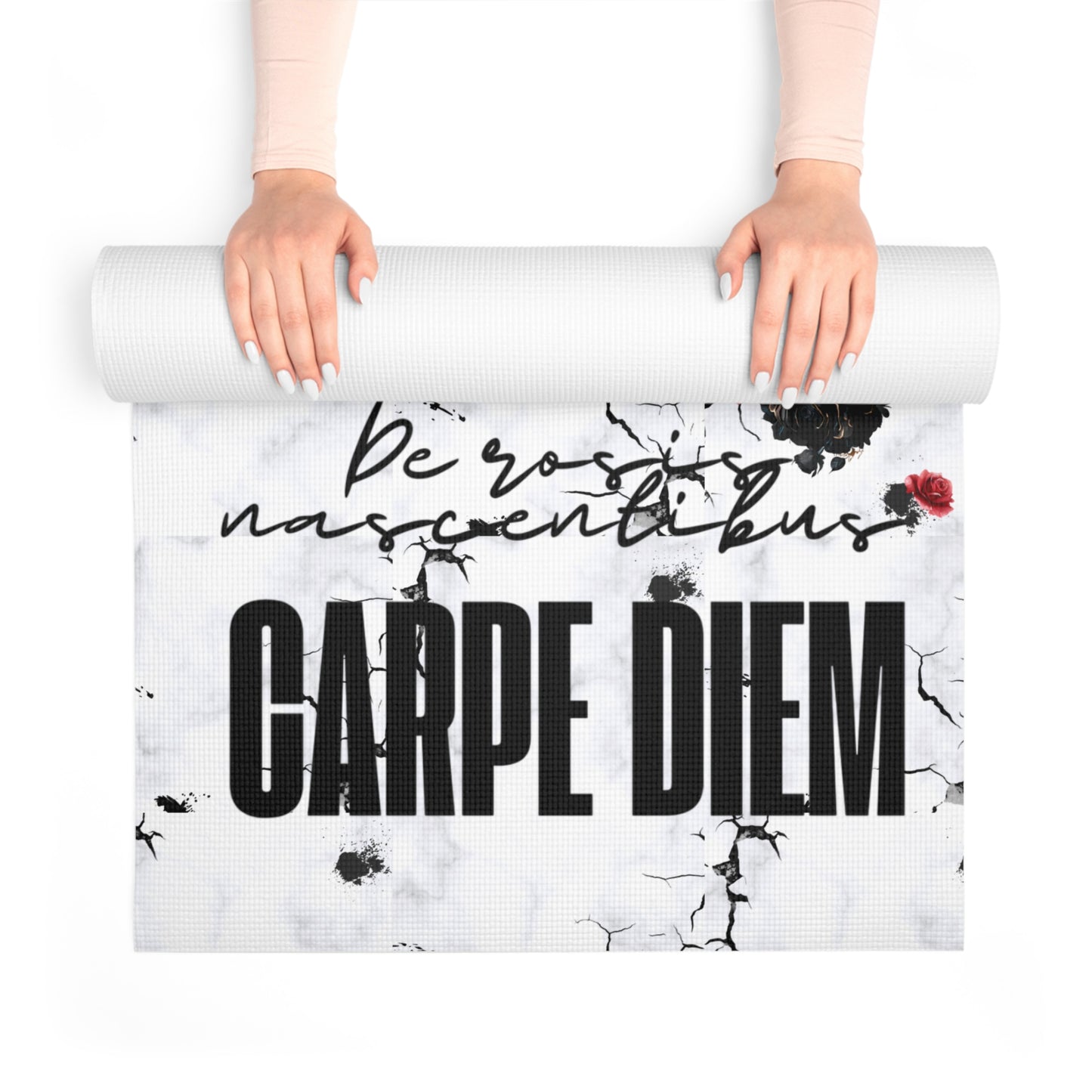 Carpe Diem Foam Yoga Mat Mia's Collection