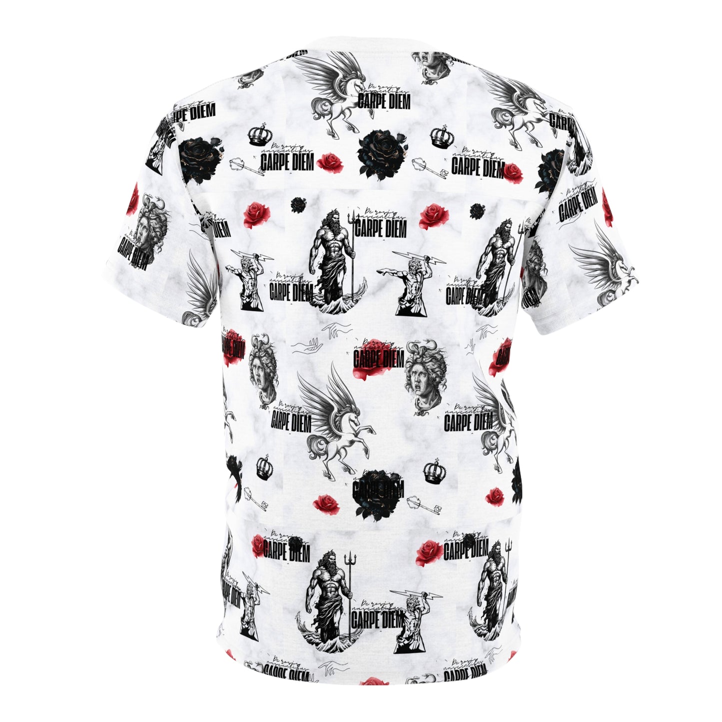 Carpe Diem Unisex Cut & Sew Tee (AOP) Mia's Collection
