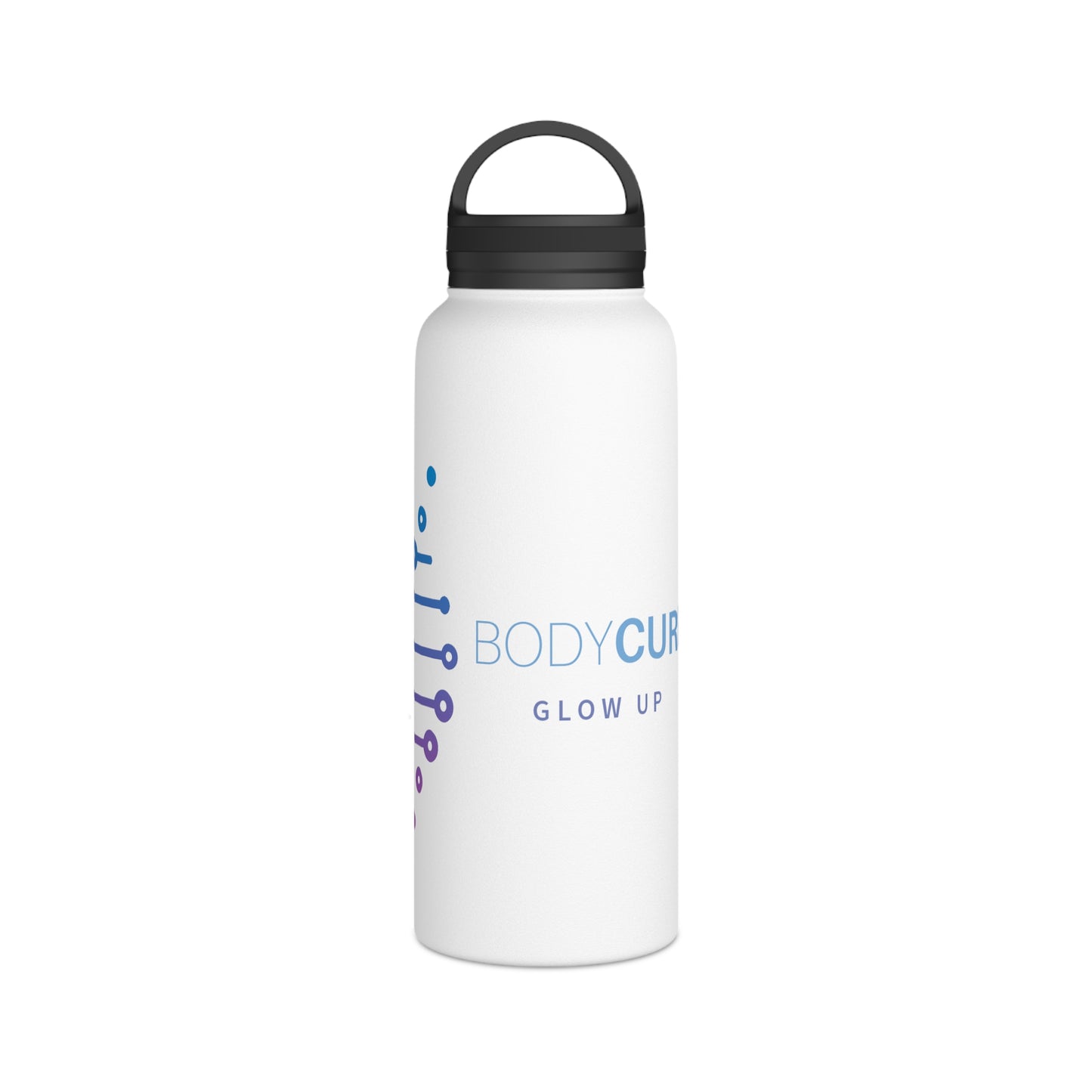 Stainless Steel Water Bottle, Handle Lid