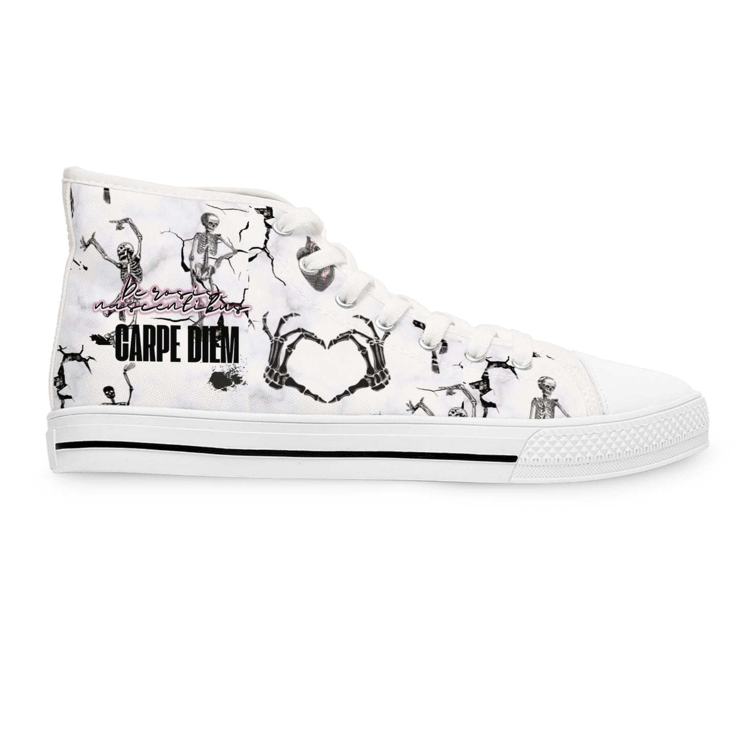 Carpe Diem Women's High Top Sneakers Mia's Collection
