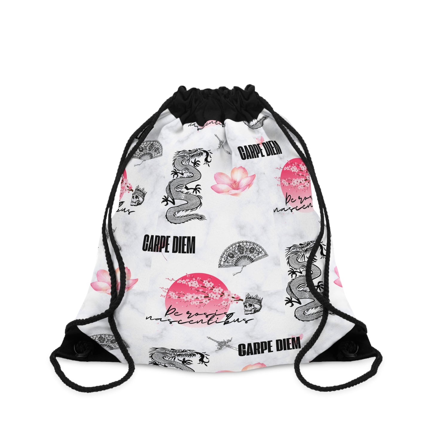 Carpe Diem Drawstring Bag Mia's Collection