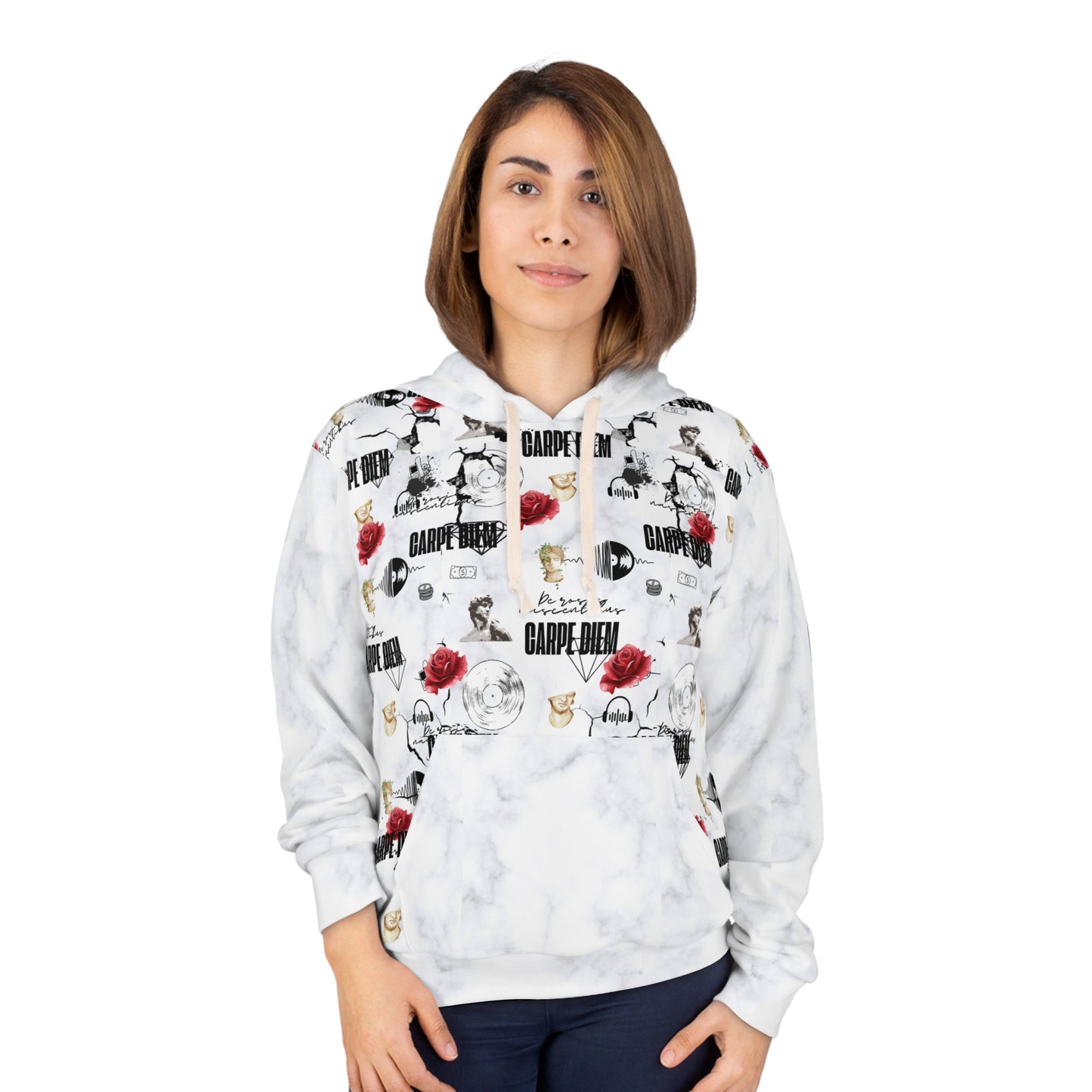 Carpe Diem Unisex Pullover Hoodie Mia's Collection