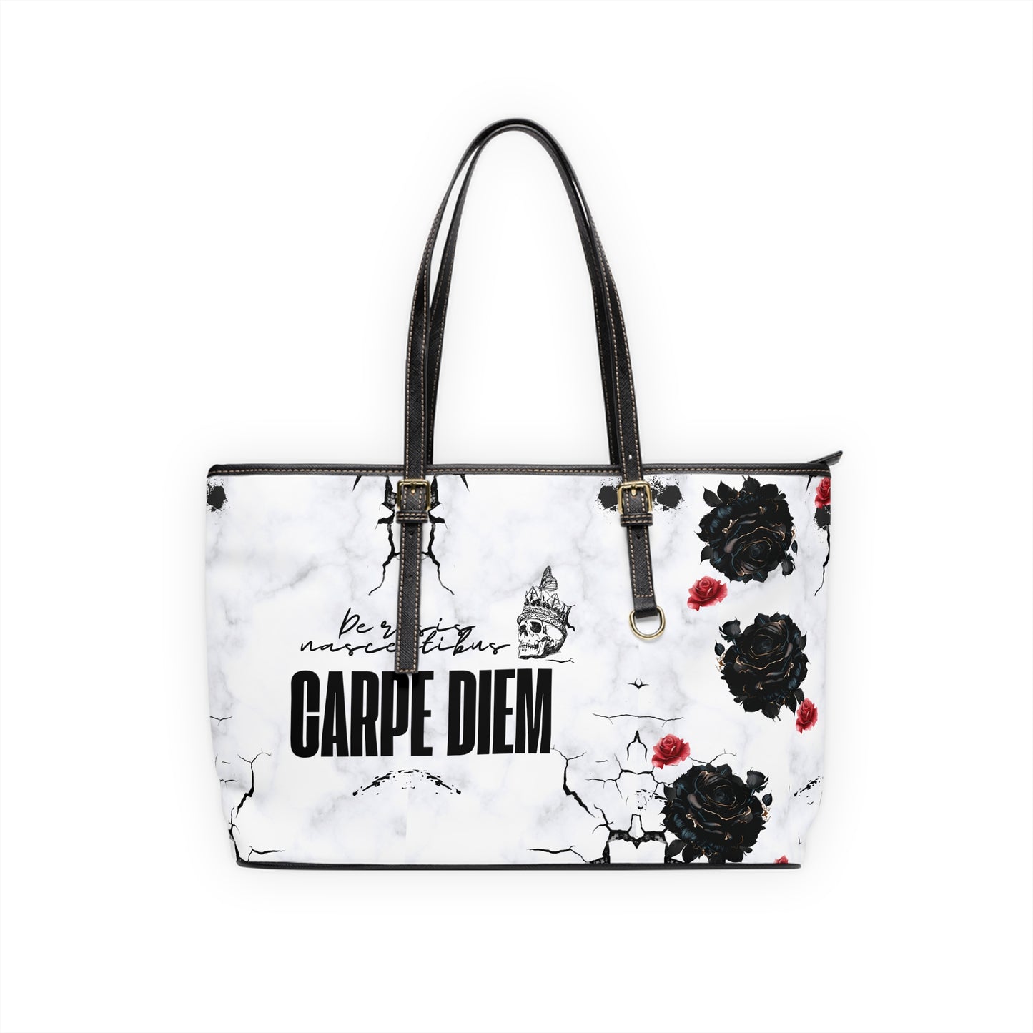 Carpe Diem PU Leather Shoulder Bag Mia's Collection