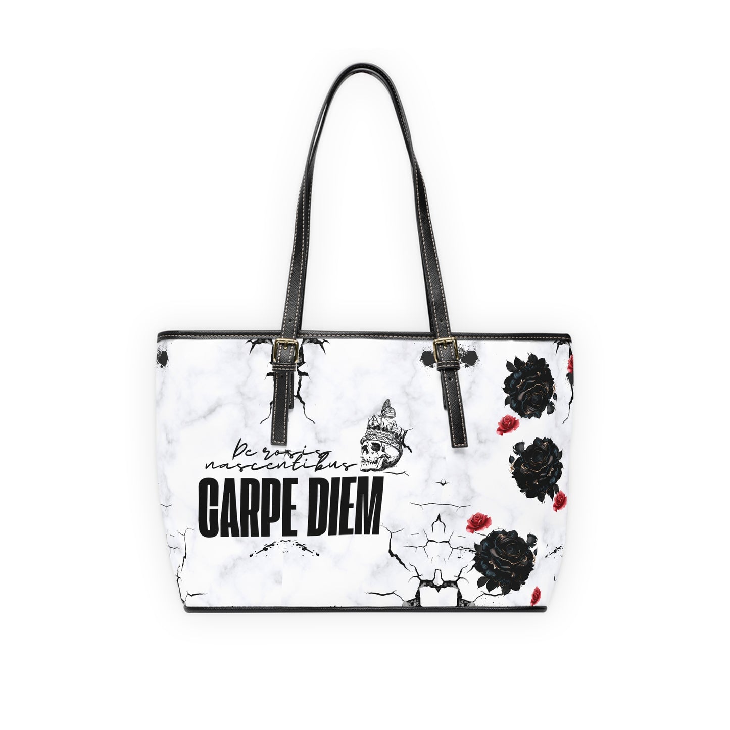 Carpe Diem PU Leather Shoulder Bag Mia's Collection