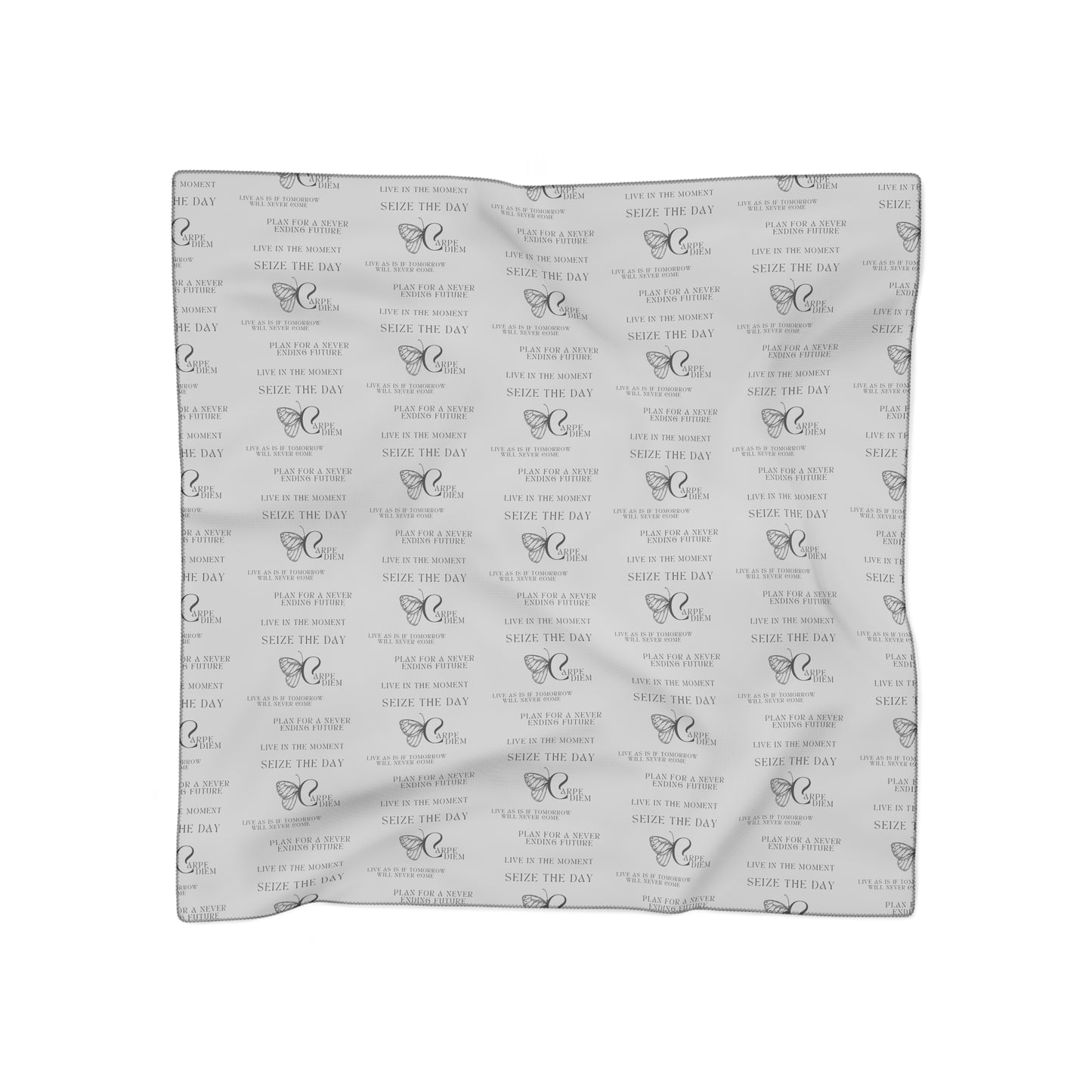 Carpe Diem Poly Scarf
