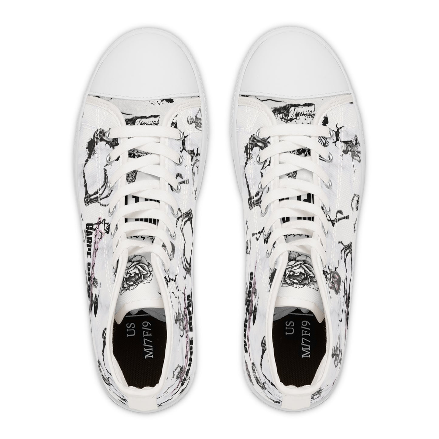 Carpe Diem Women's High Top Sneakers Mia's Collection
