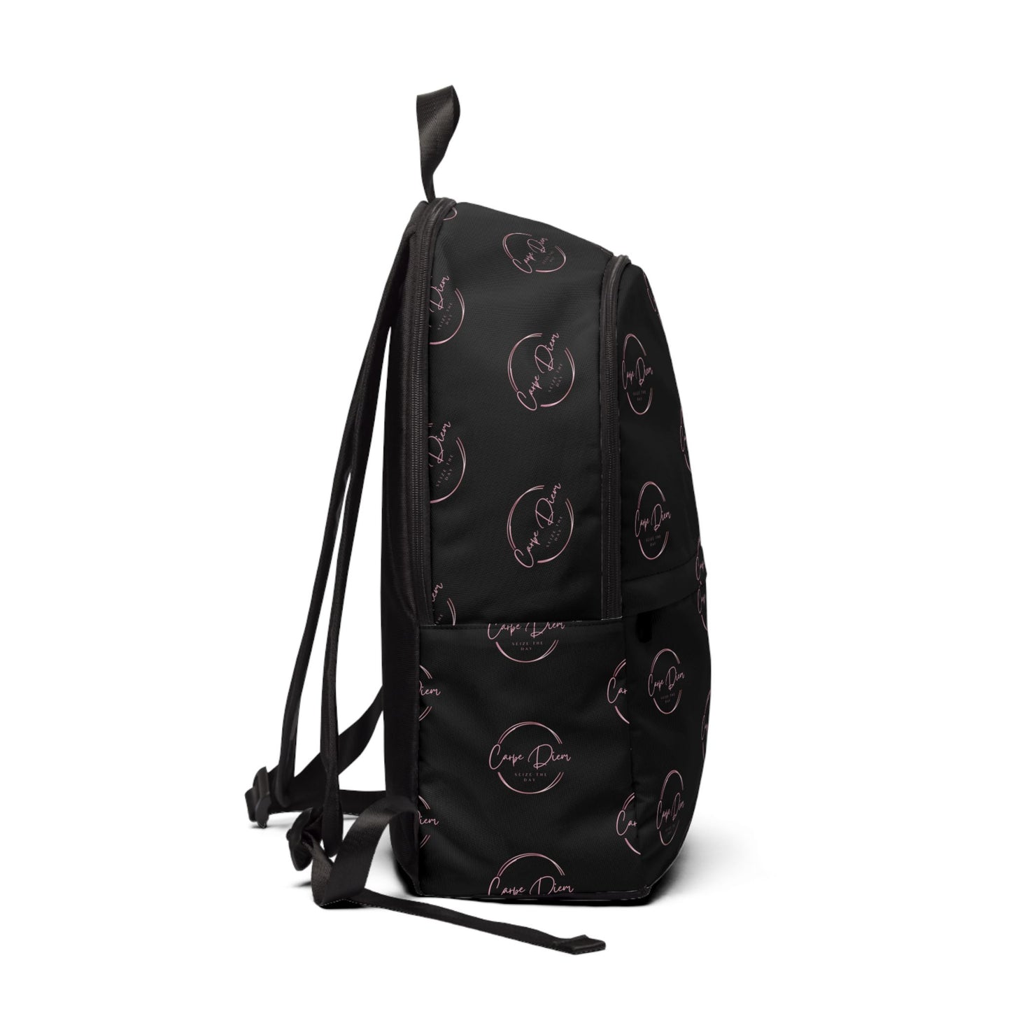 Carpe Diem Unisex Fabric Backpack