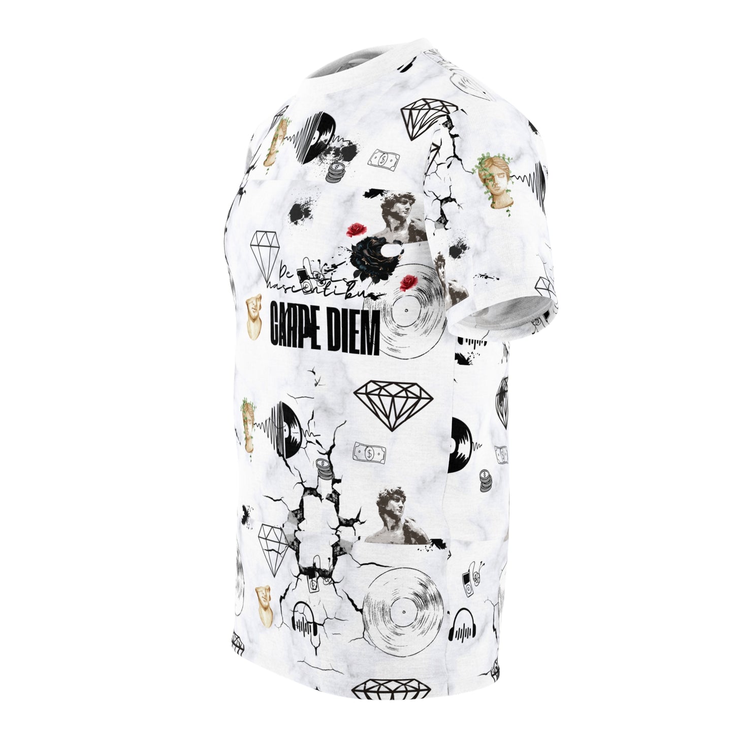 Carpe Diem Unisex Cut & Sew Tee Mia's Collection Diamond
