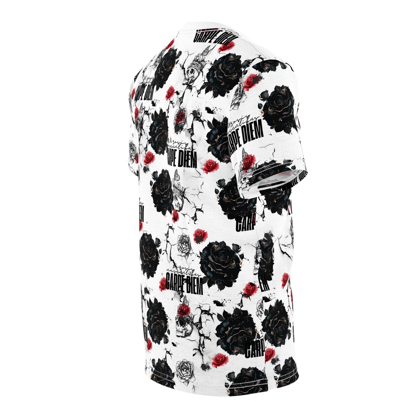 Carpe Diem Unisex Cut & Sew Tee (AOP) Mia's Collection