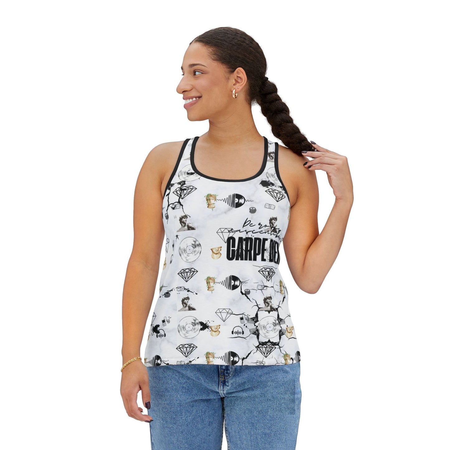 Carpe Diem Women's Tank Top Mia's Collection