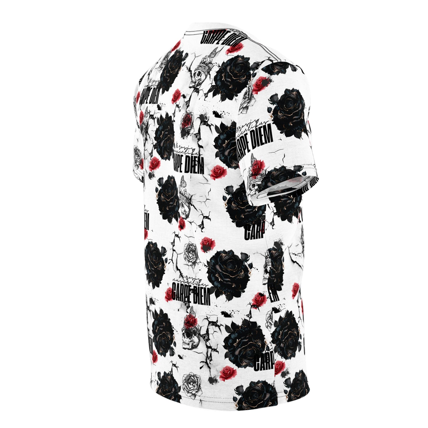 Carpe Diem Unisex Cut & Sew Tee (AOP) Mia's Collection