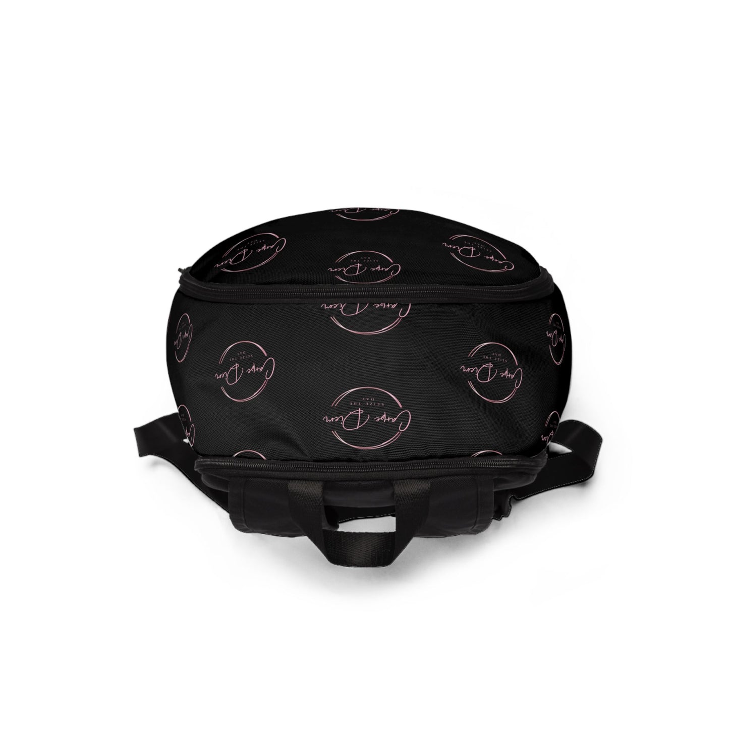 Carpe Diem Unisex Fabric Backpack