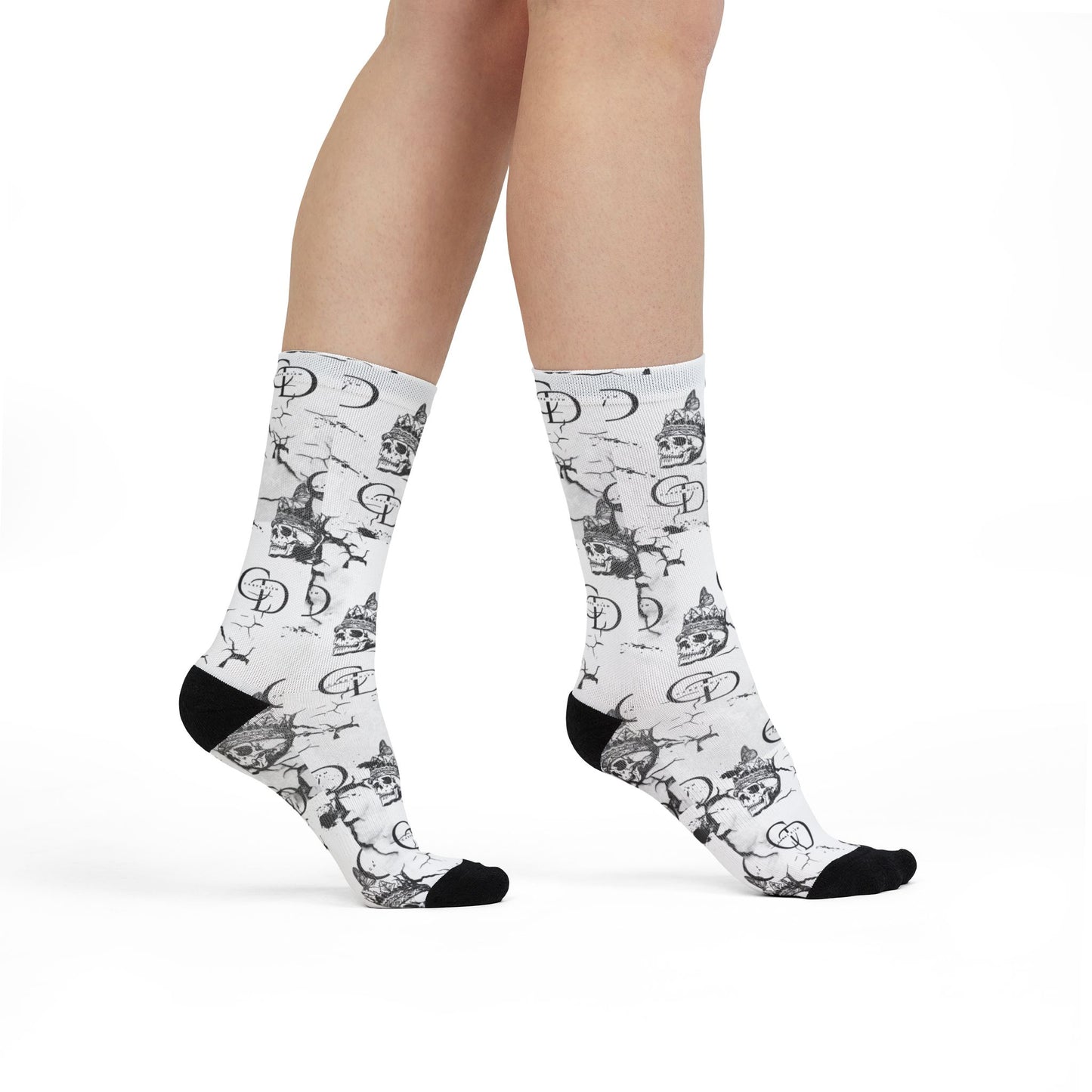 Carpe Diem Crew Socks Mia's Collection