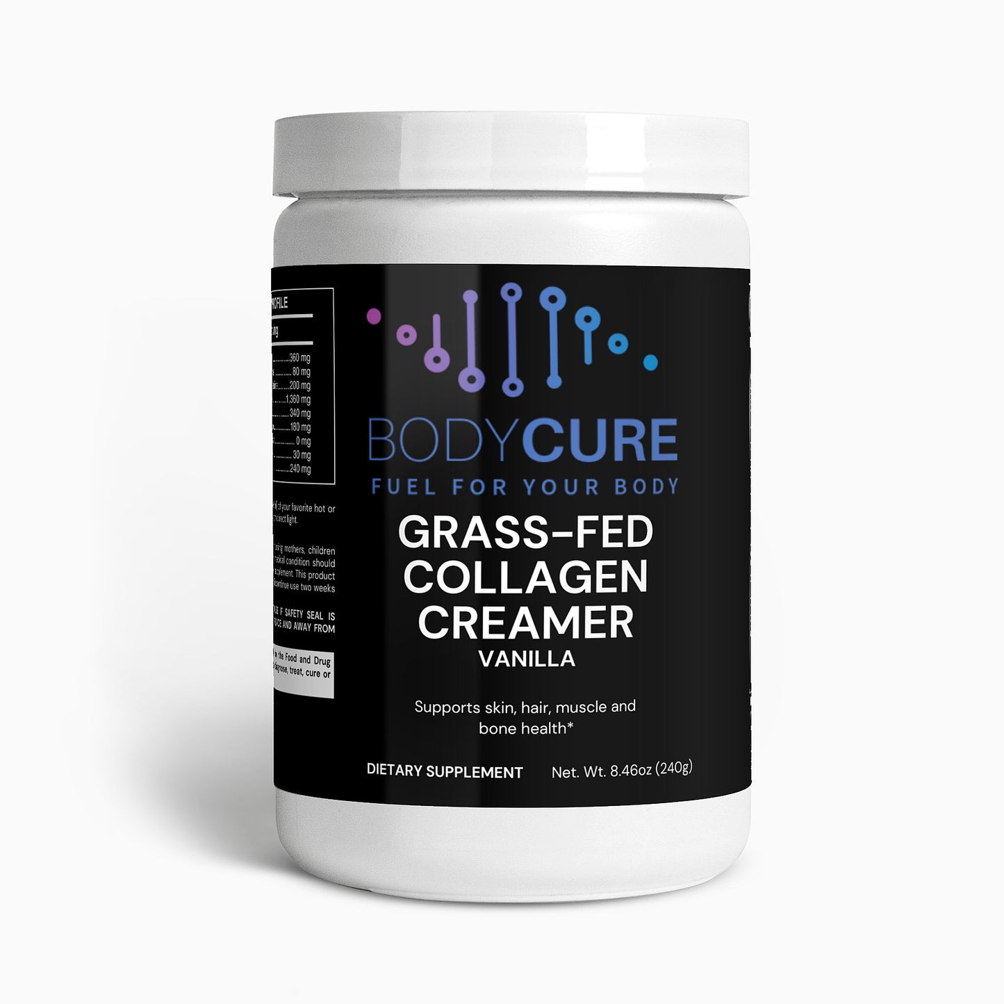 Grass-Fed Collagen Creamer (Vanilla)