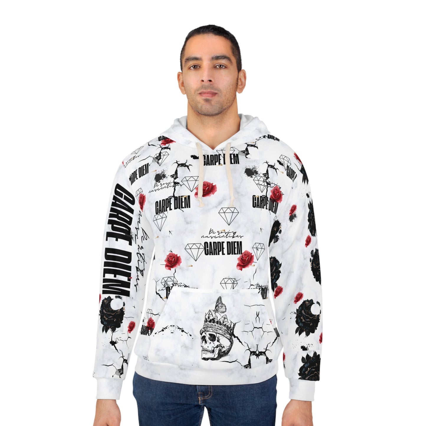 Carpe Diem Unisex Pullover Hoodie Mia's Collection Mia's Collection