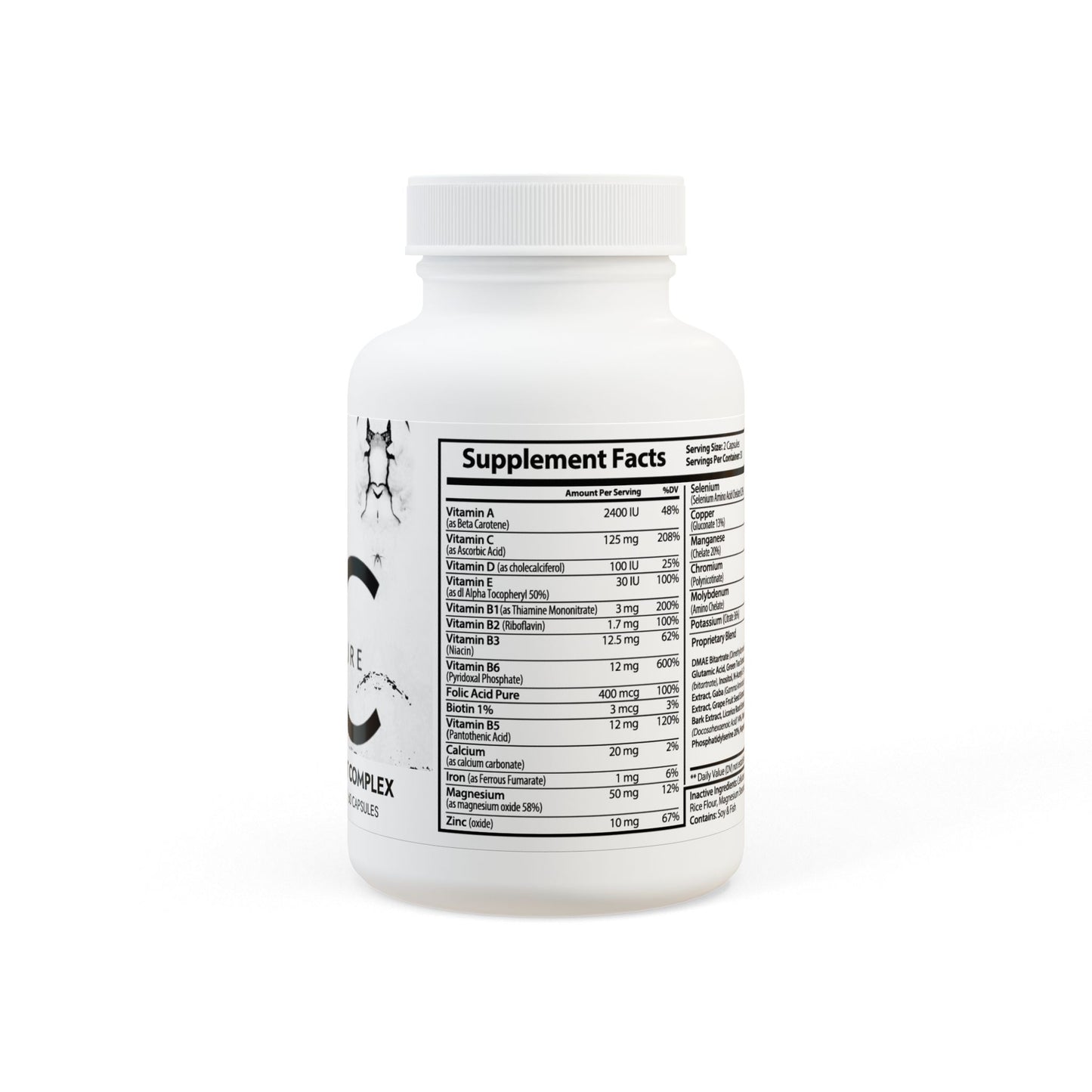 Brain Support Complex Supplement (60 Capsules)