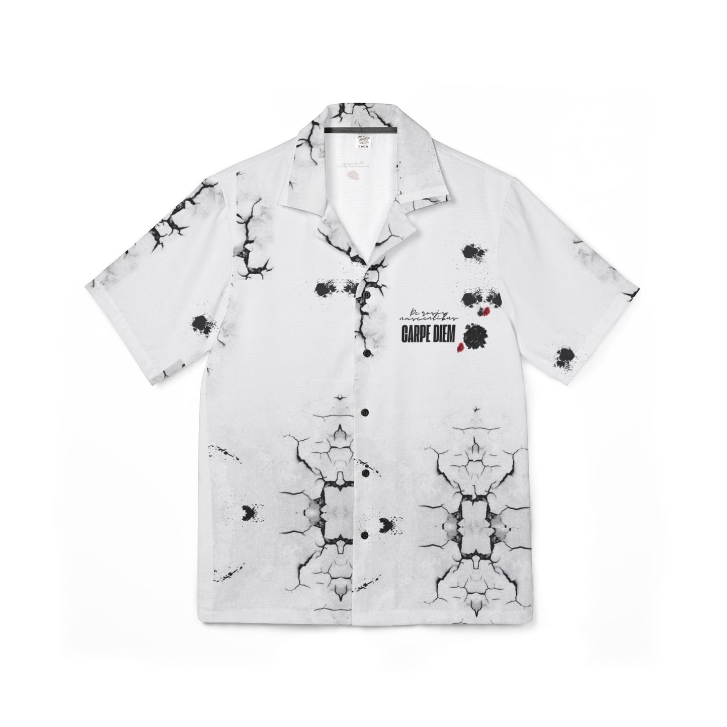Carpe Diem Men's Hawaiian Camp Shirt Mia's Collection