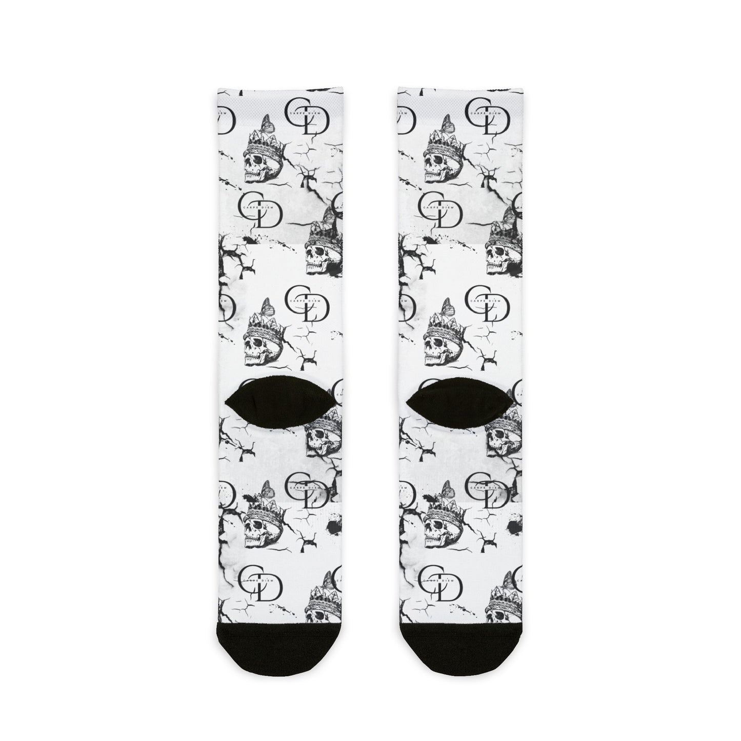 Carpe Diem Crew Socks Mia's Collection