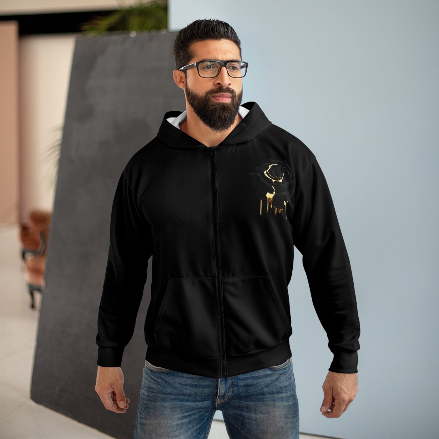 Carpe Diem Unisex Zip Hoodie
