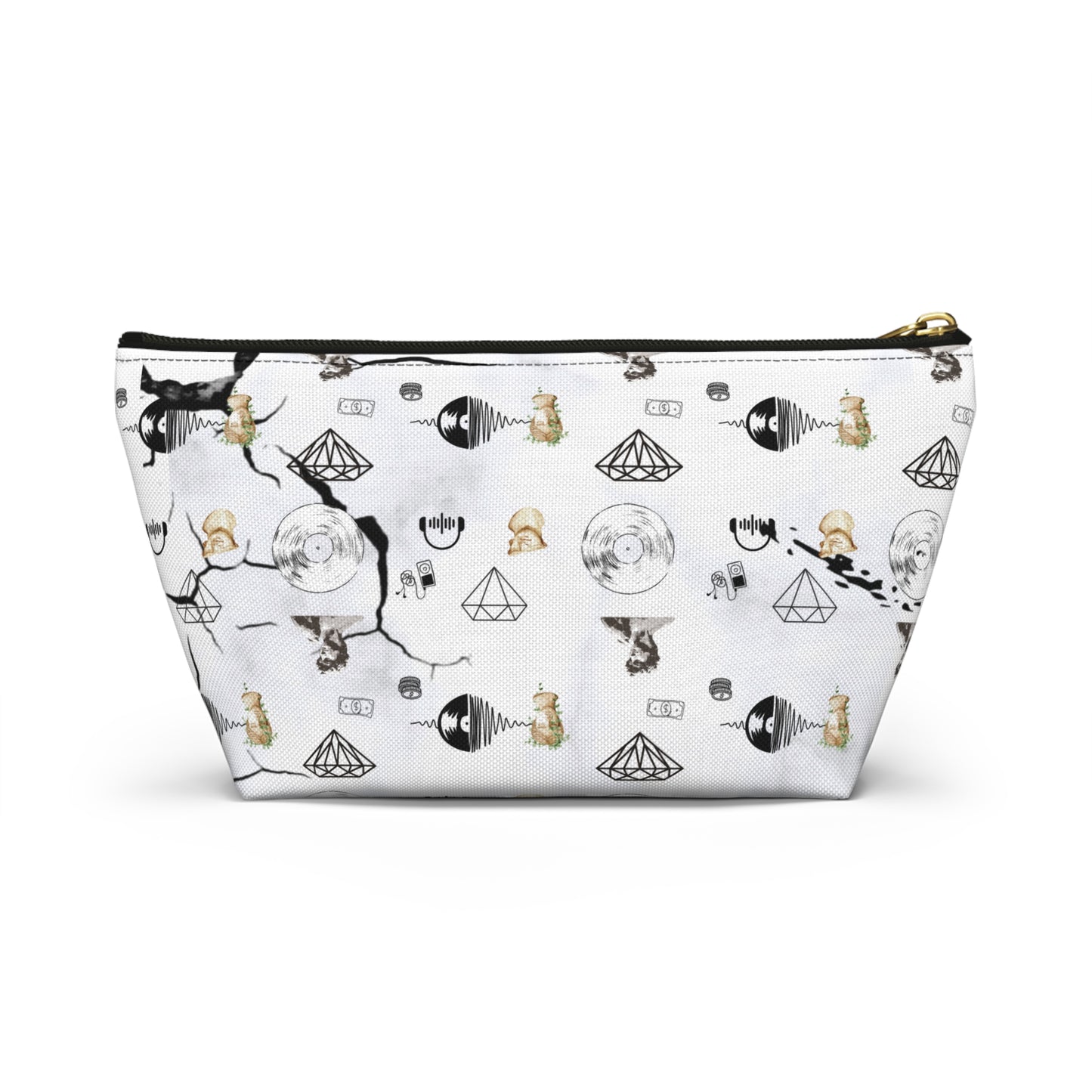 Carpe Diem Accessory Pouch w T-bottom Mia's Collection