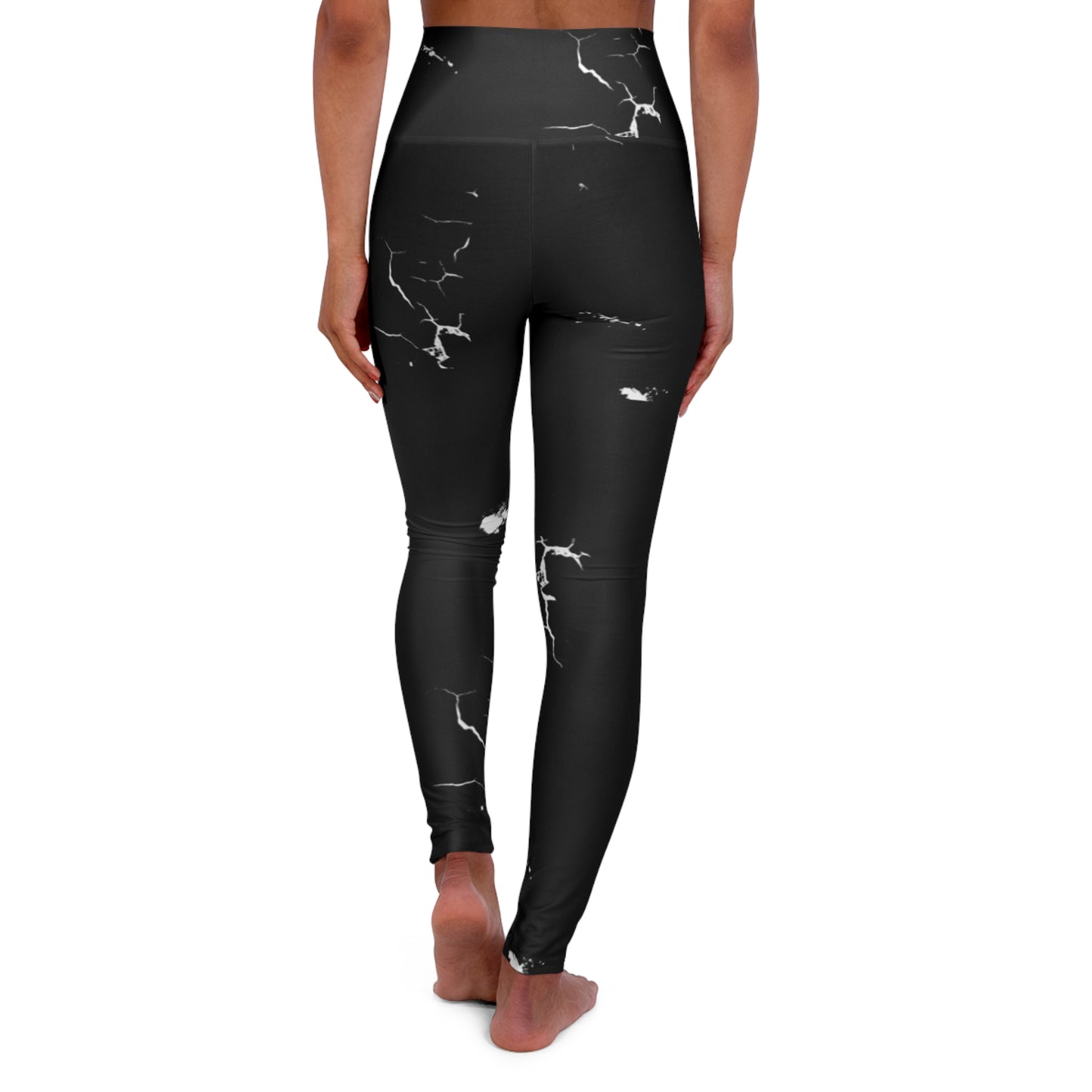 Carpe Diem High Waisted Yoga Leggings (AOP) Mia's Collection