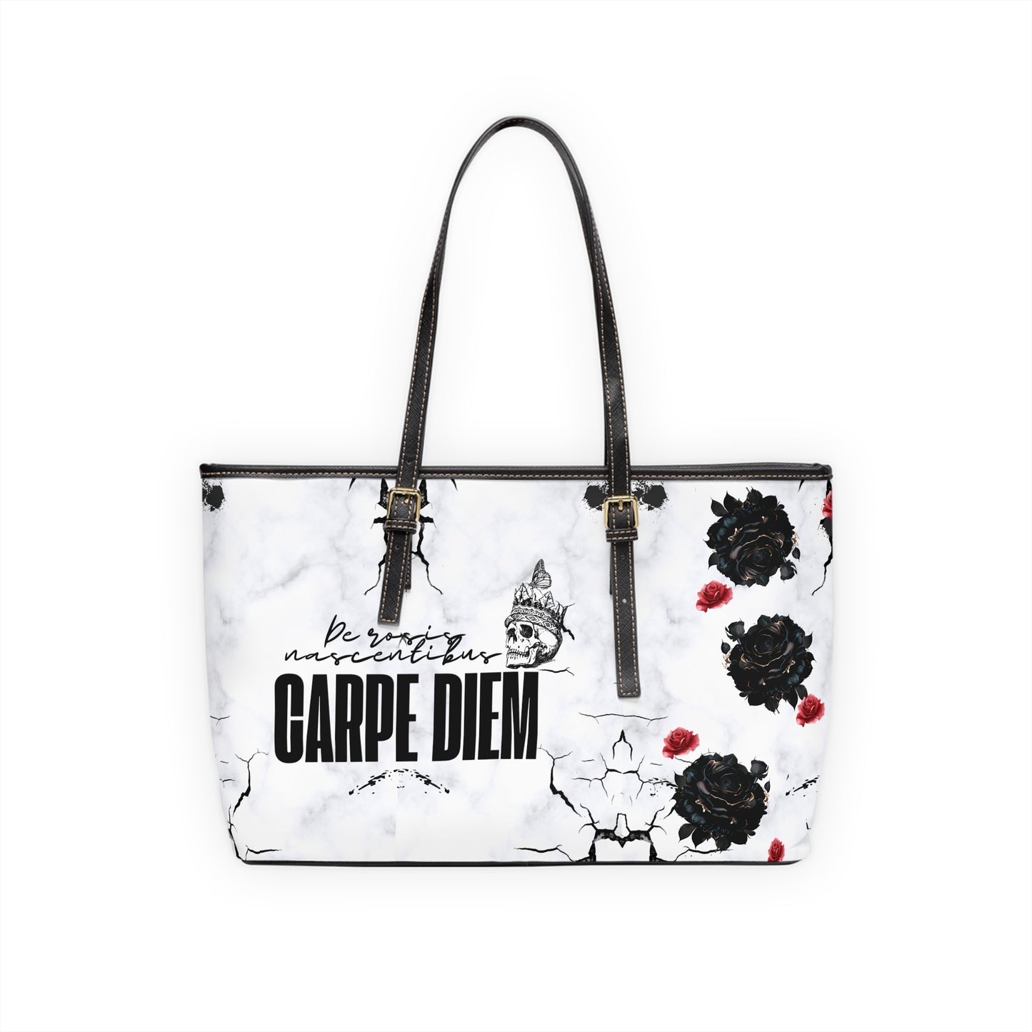 Carpe Diem PU Leather Shoulder Bag Mia's Collection