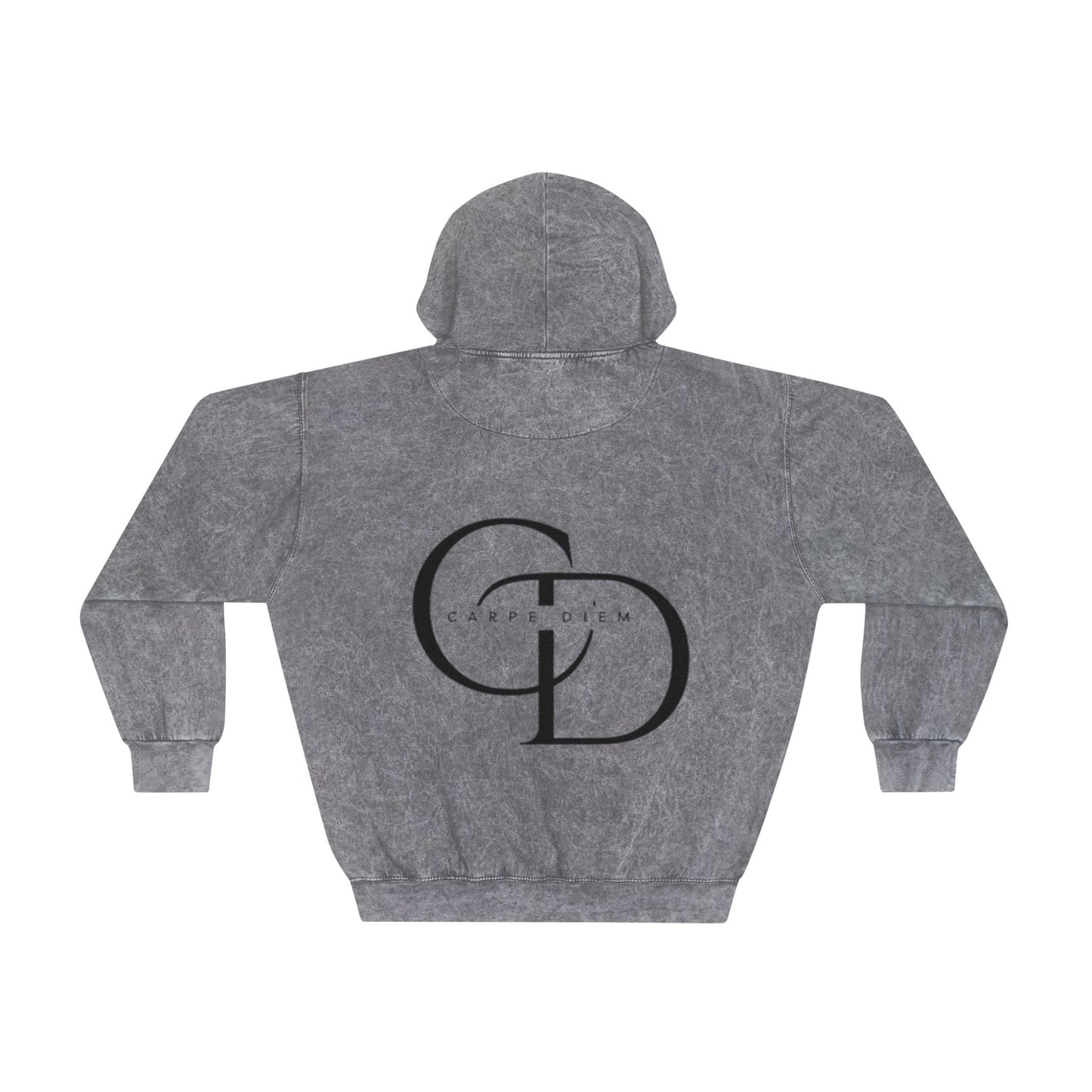 Carpe Diem Unisex Mineral Wash Hoodie