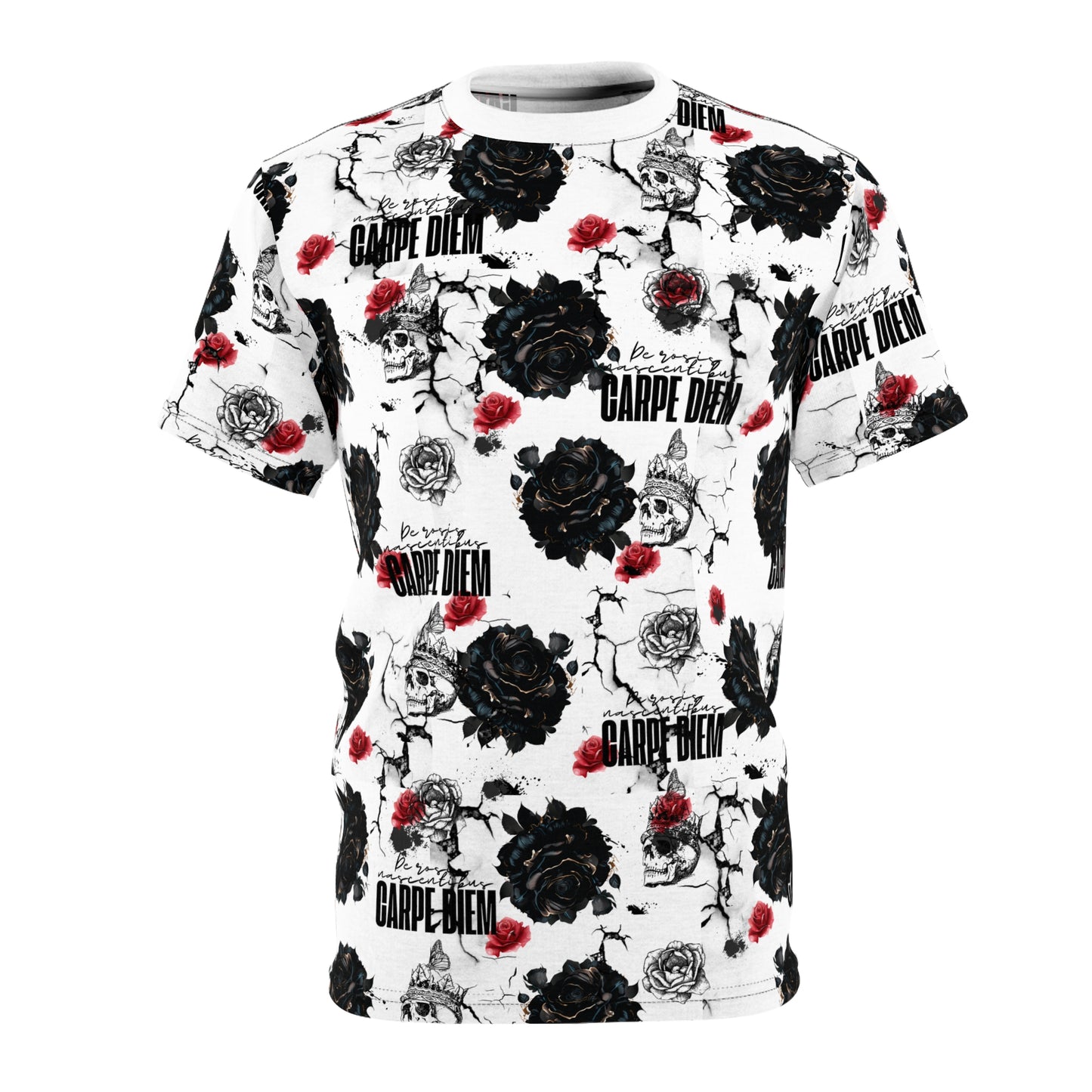 Carpe Diem Unisex Cut & Sew Tee (AOP) Mia's Collection