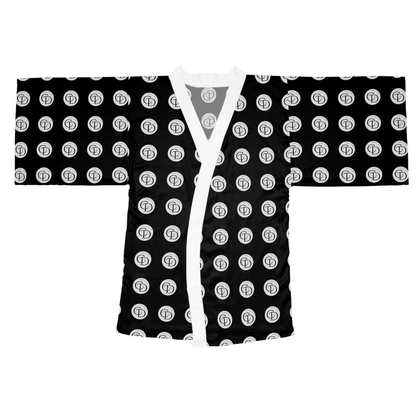 Carpe DiemLong Sleeve Kimono Robe (AOP) Delilah's