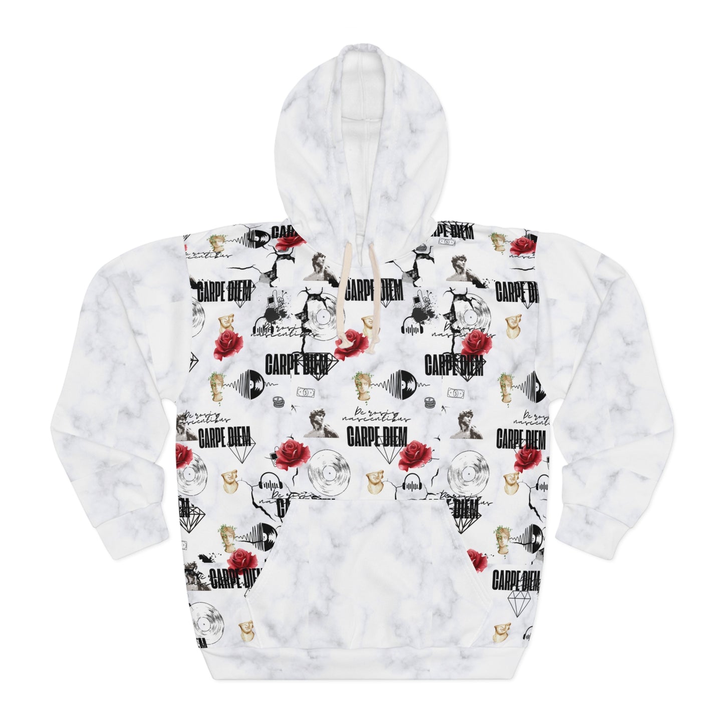 Carpe Diem Unisex Pullover Hoodie Mia's Collection
