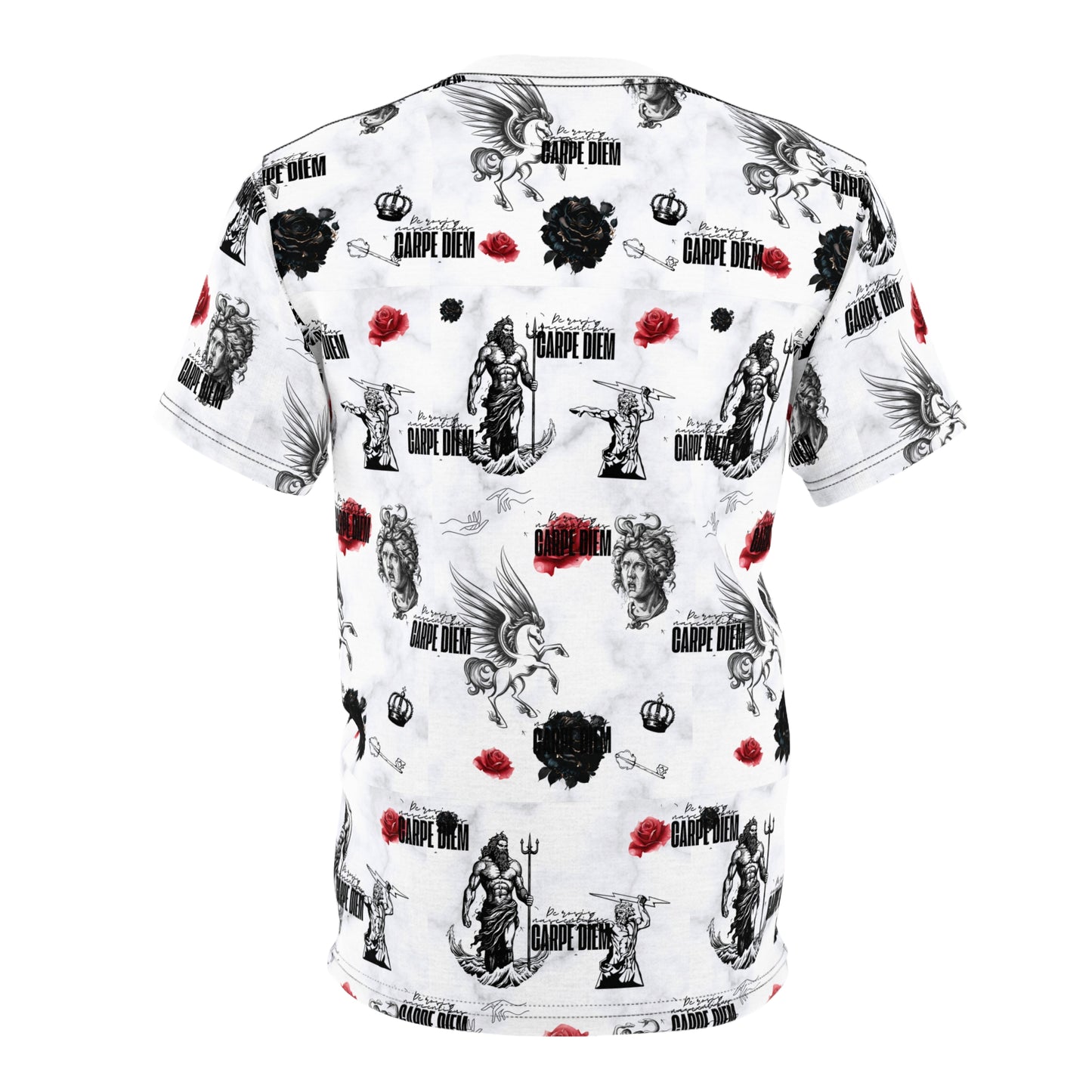 Carpe Diem Unisex Cut & Sew Tee (AOP) Mia's Collection