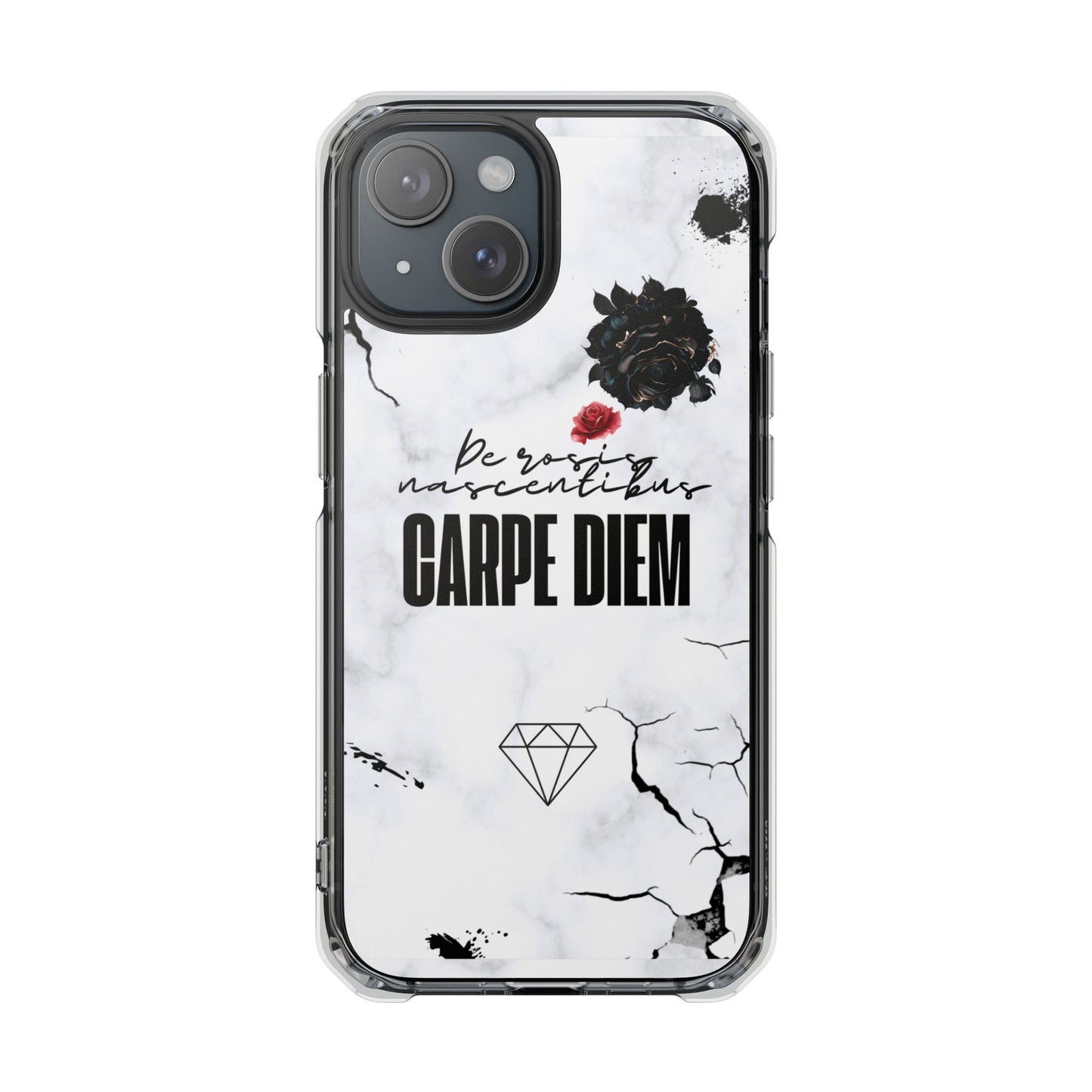 Carpe Diem Magnetic Clear Impact Cases Mia's Collection