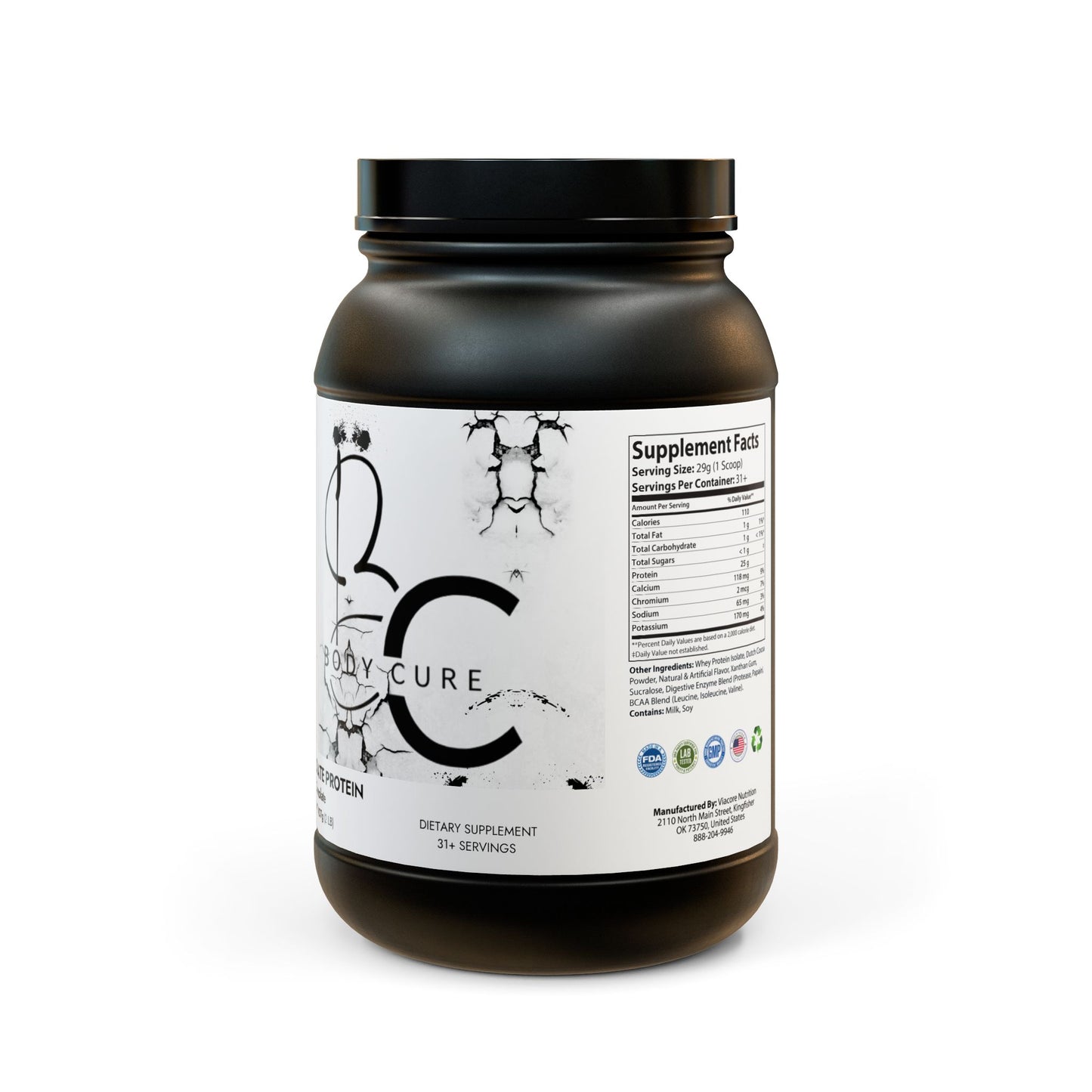 Carpe Diem Whey Isolate Protein Supplement (907g, 2lb) Mia's Collection