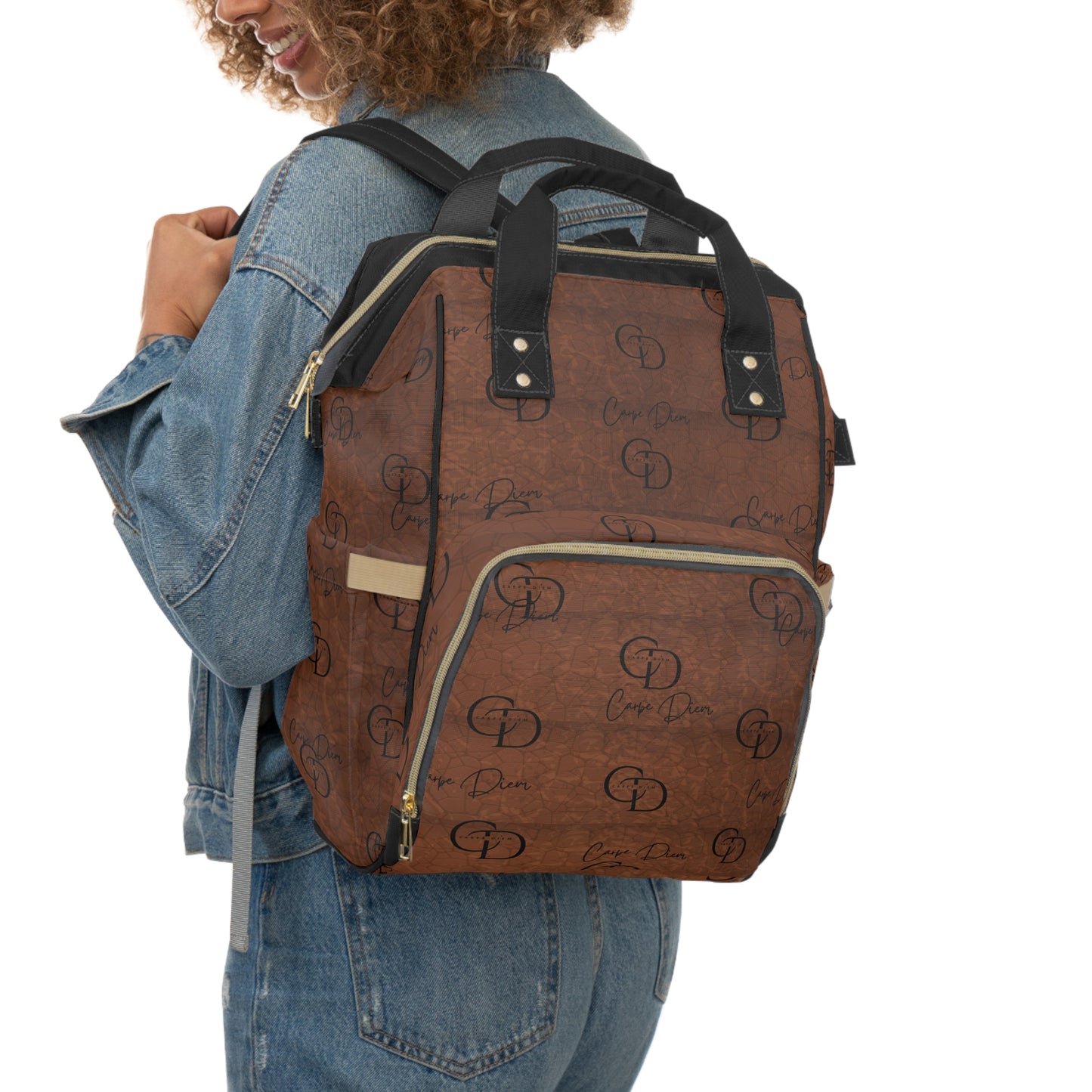 Multifunctional Diaper Backpack Carpe Diem