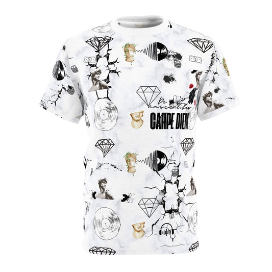 Carpe Diem Unisex Cut & Sew Tee Mia's Collection Diamond