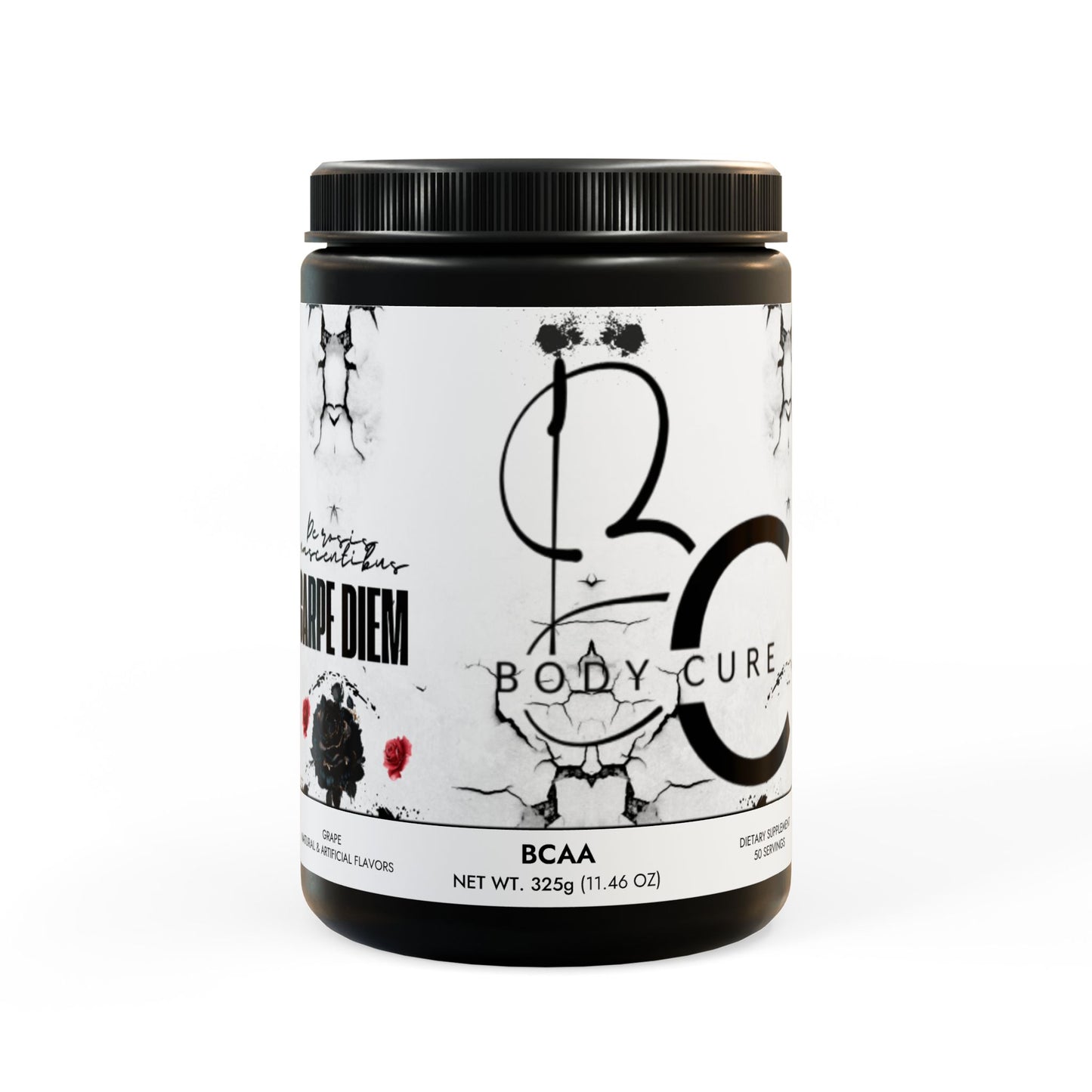 Carpe Diem BCAA Supplement, Grape (325g, 11.46oz, 50 servings) Mia's Collection