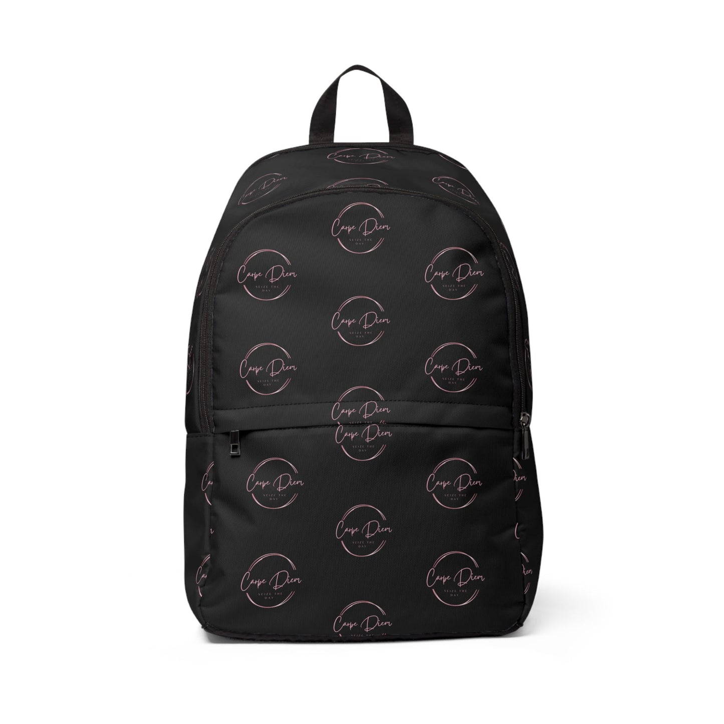 Carpe Diem Unisex Fabric Backpack