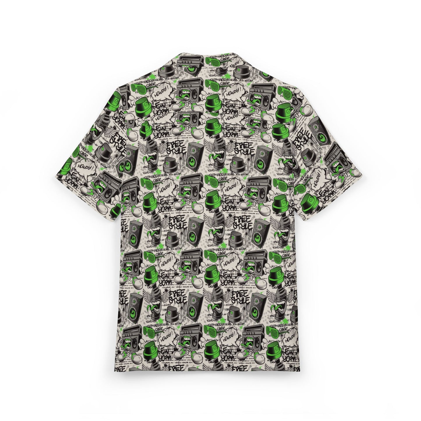 Unisex Hawaiian Button-Down Shirt Carpe Diem