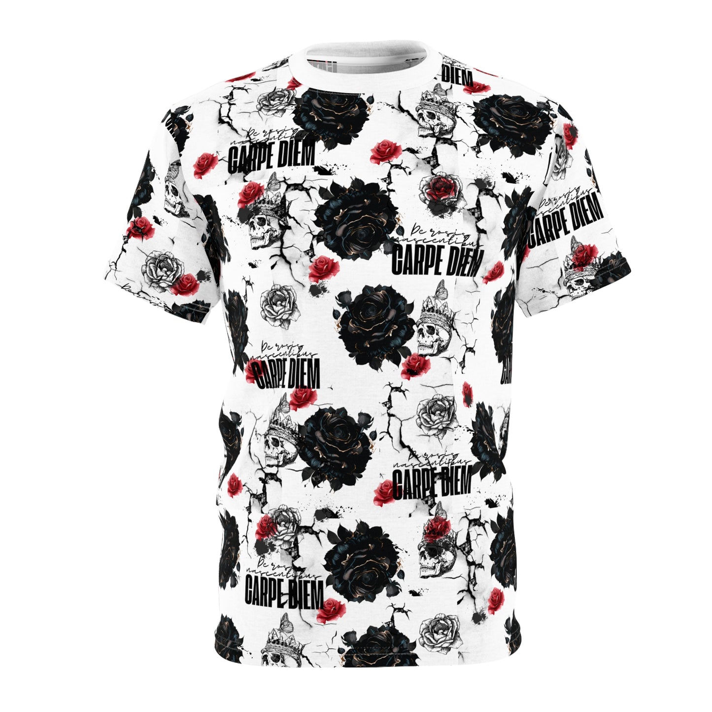 Carpe Diem Unisex Cut & Sew Tee (AOP) Mia's Collection