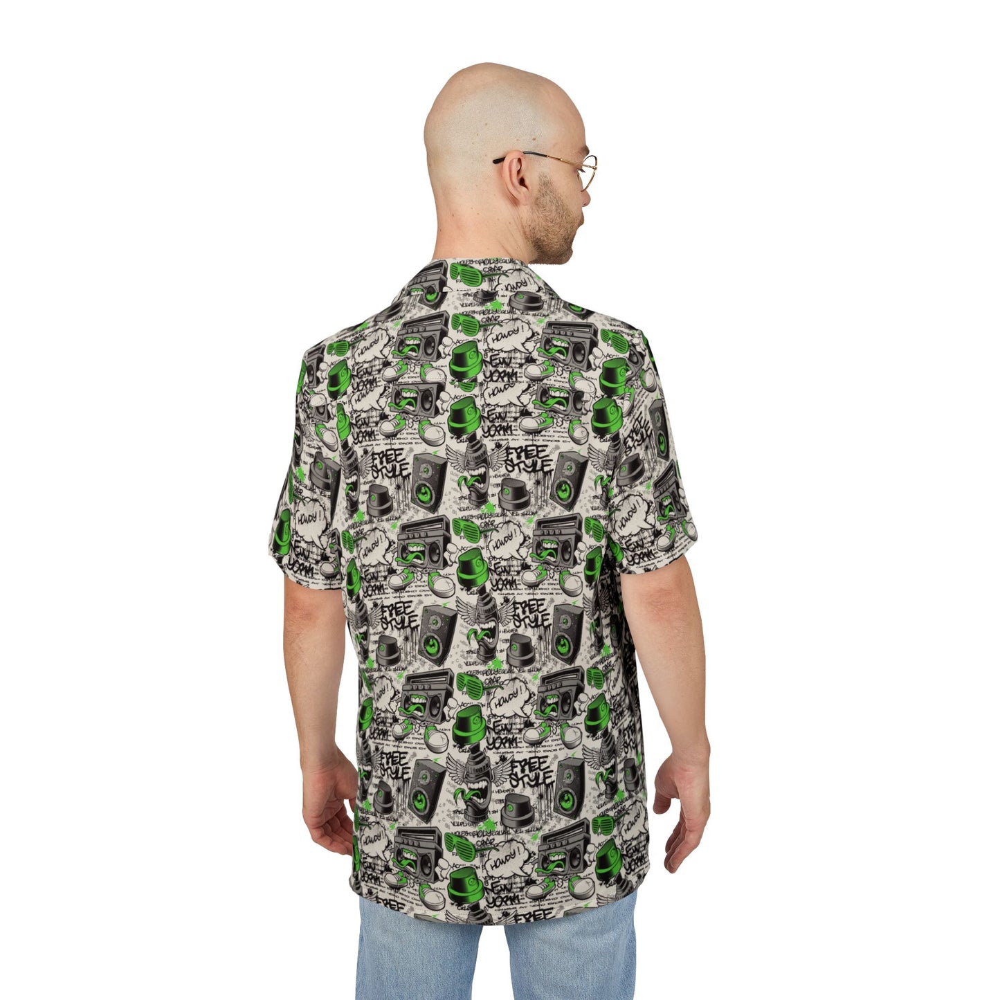 Unisex Hawaiian Button-Down Shirt Carpe Diem