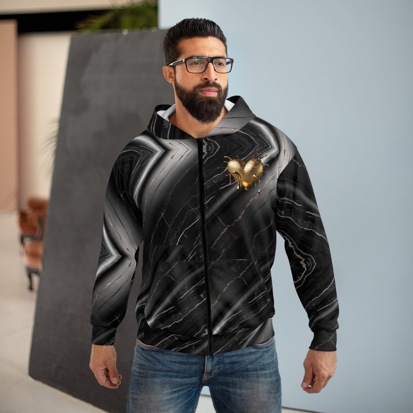 Carpe Diem Unisex Zip Hoodie