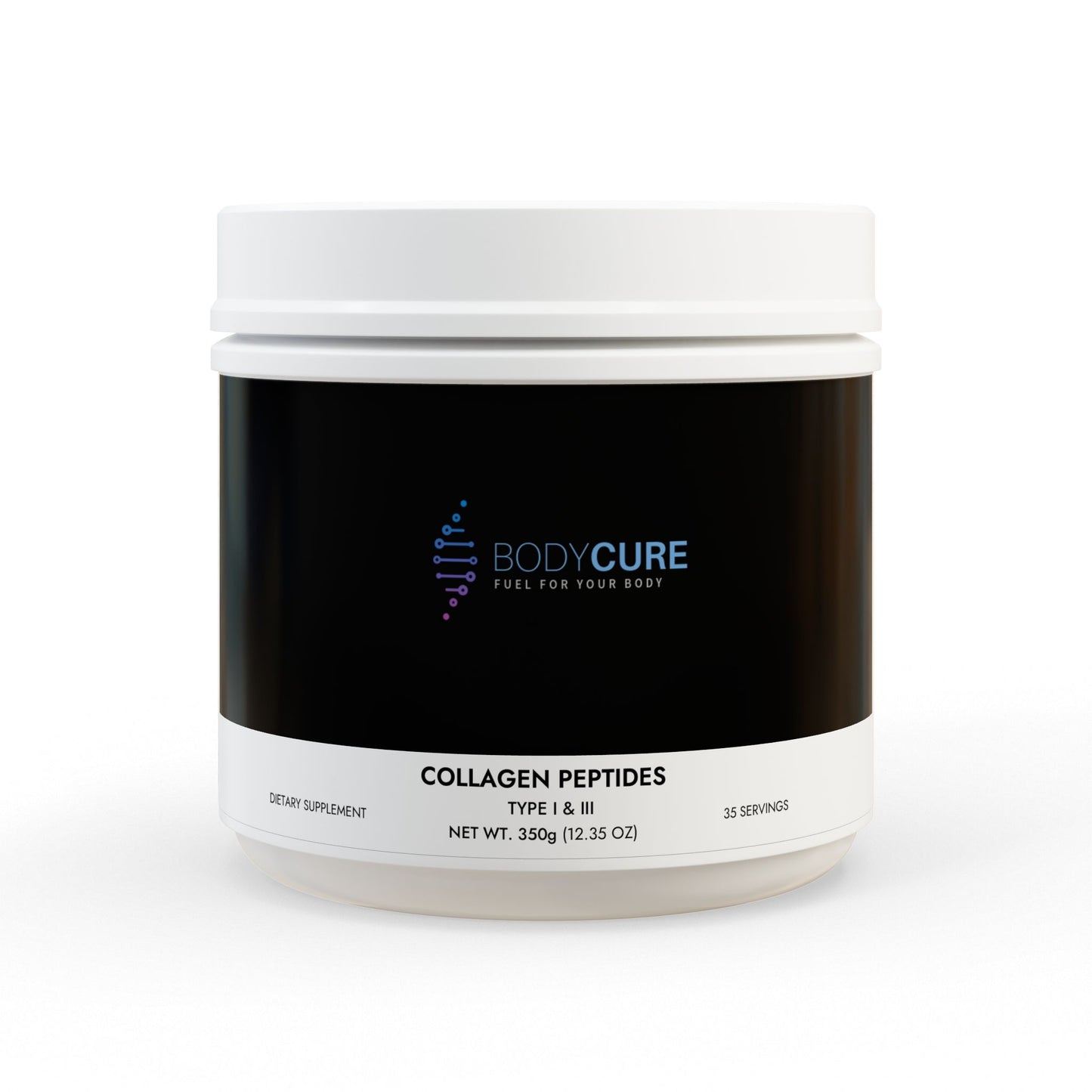 Collagen Peptides Type I & III Supplement (350g, 12.3oz)